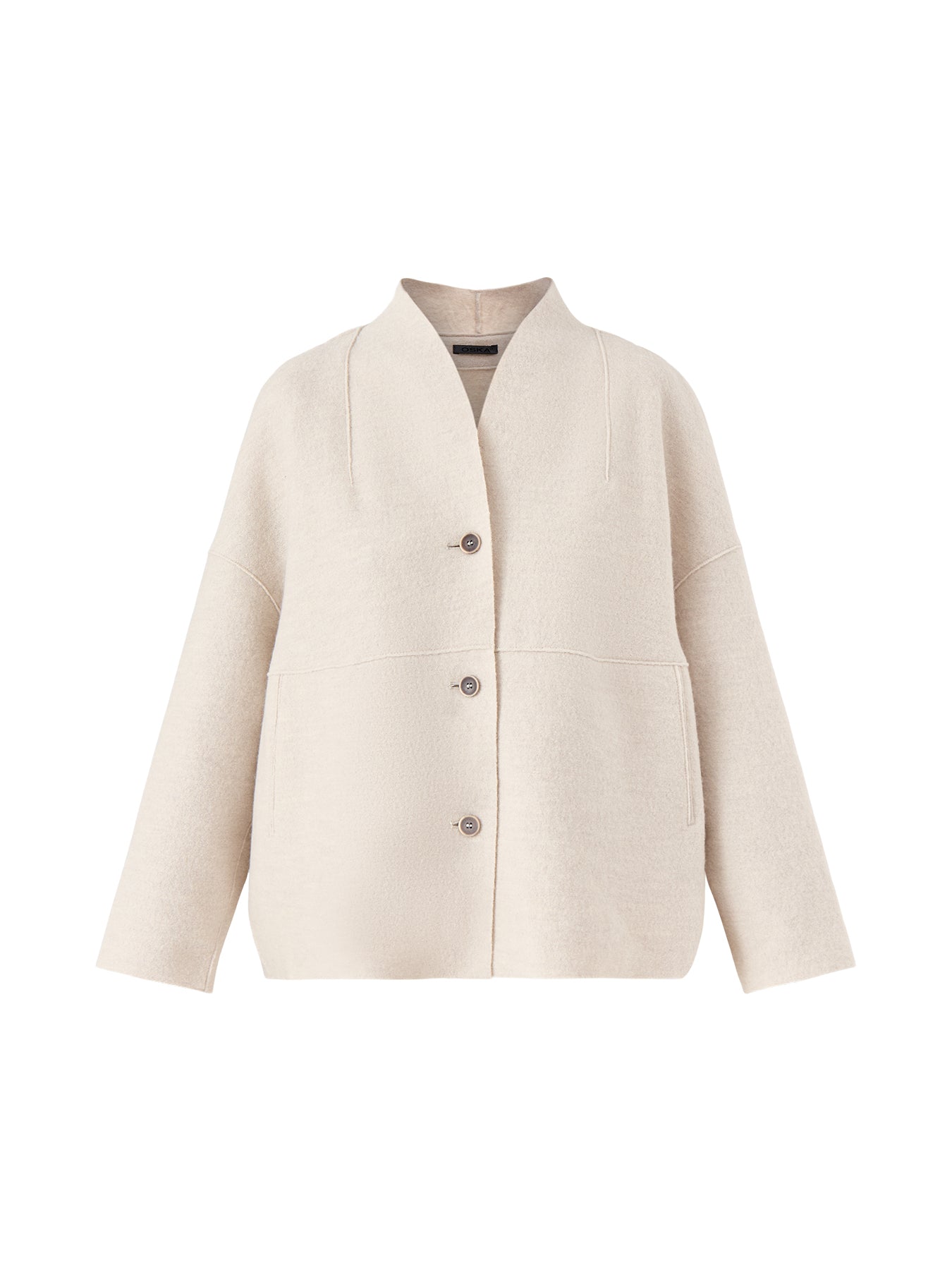 Jacket 520 Long Sleeves Cream