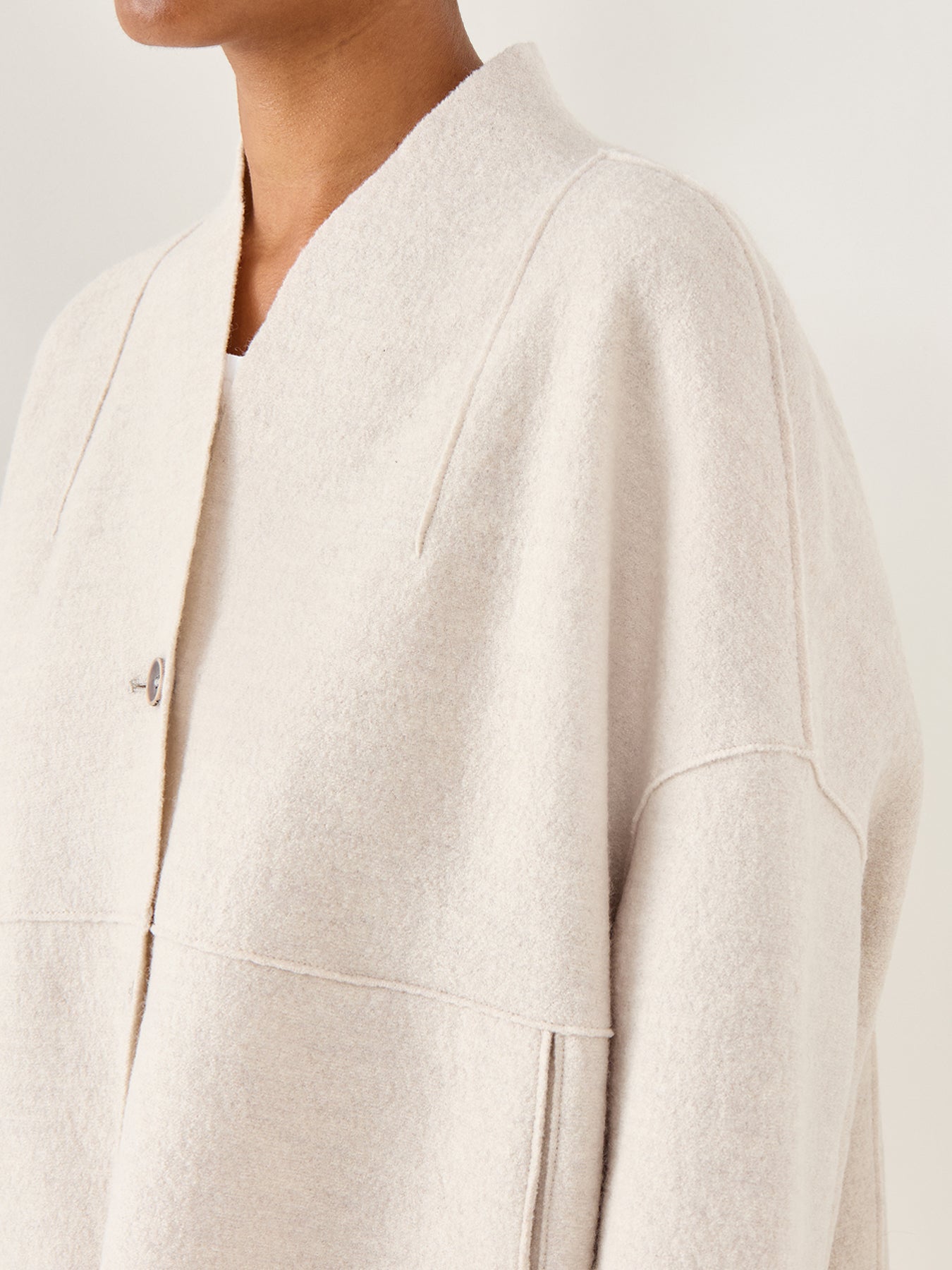 Jacket 520 Long Sleeves Cream