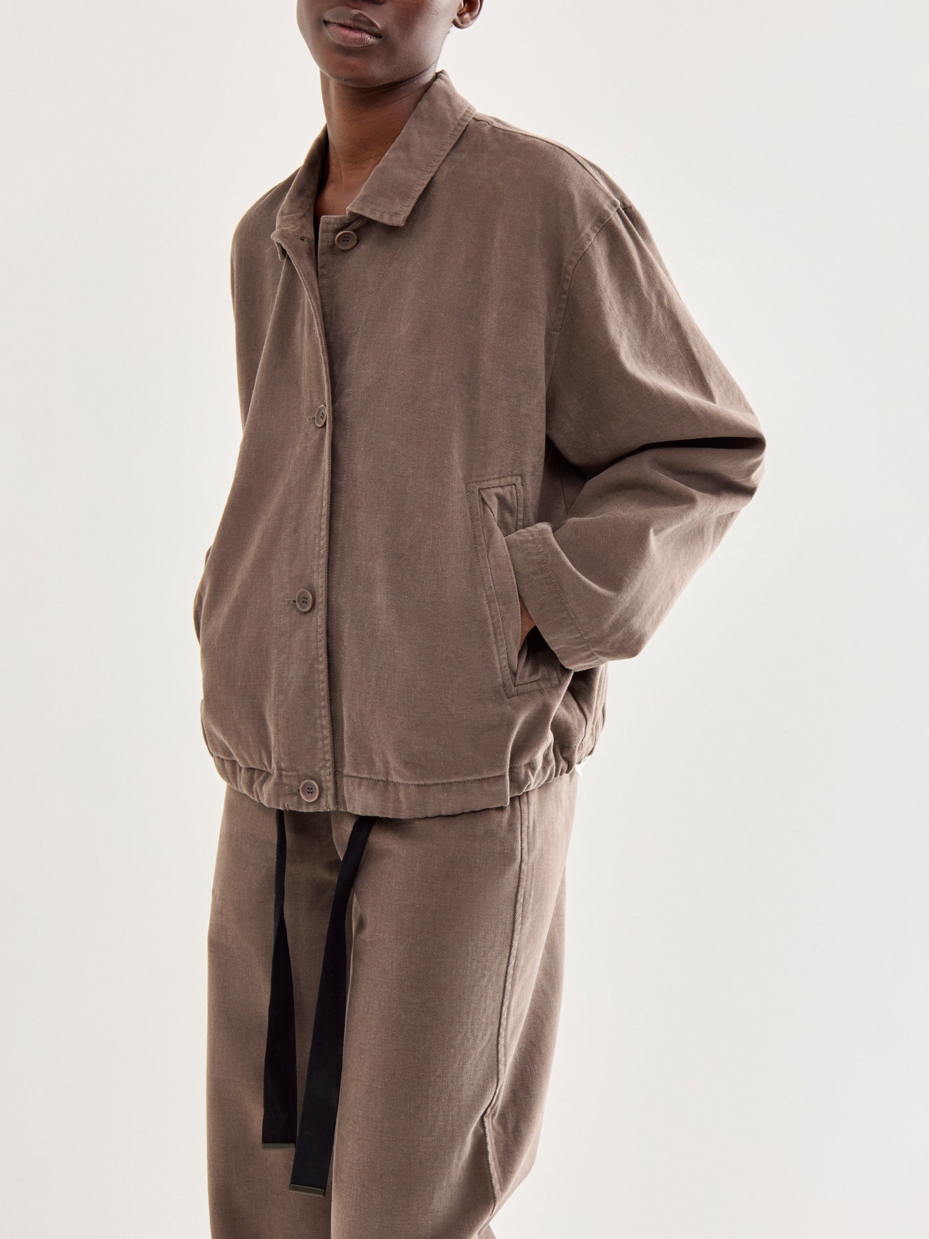 Jacket 506 Long Sleeves Wash Taupe