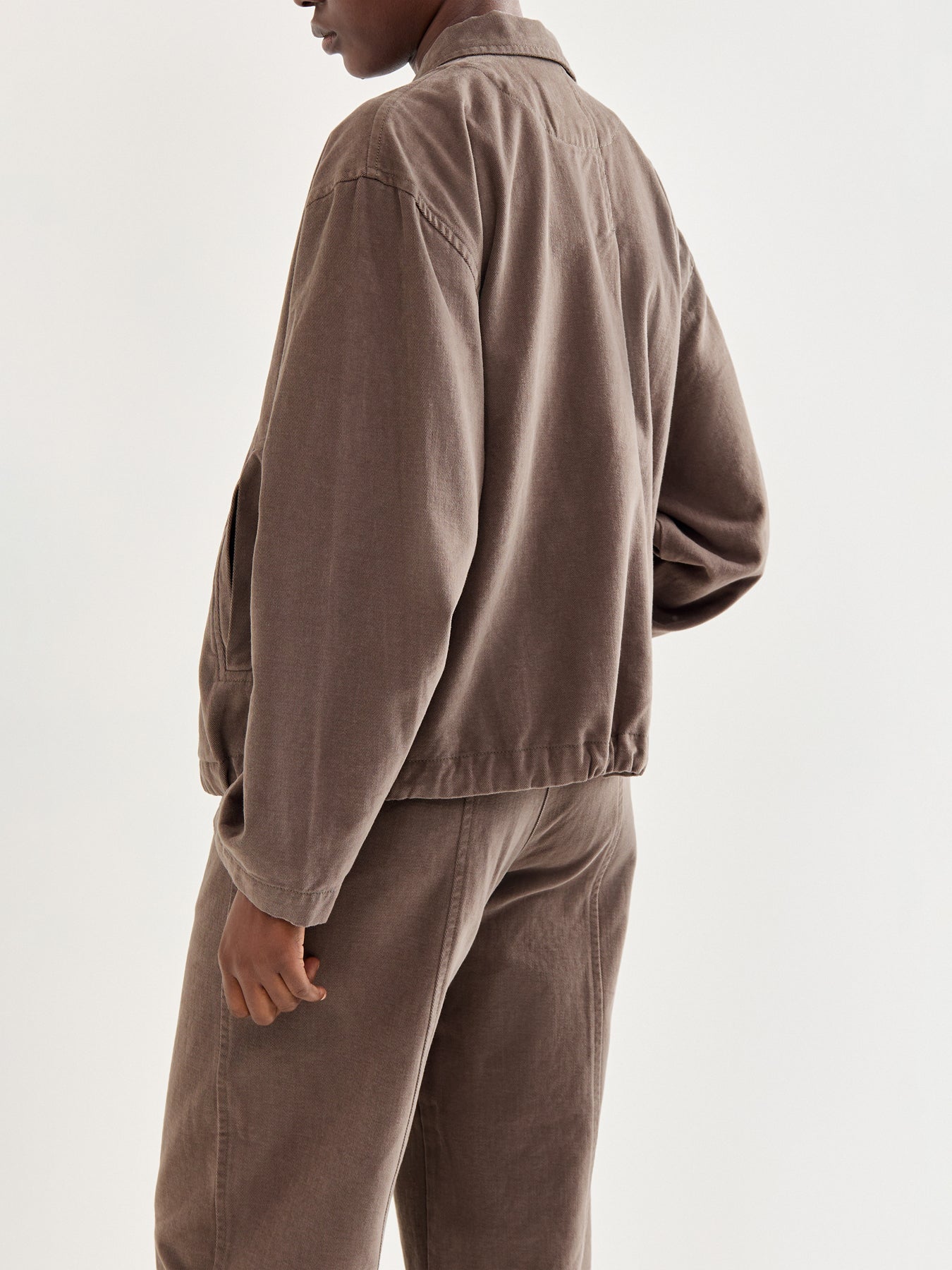 Jacket 506 Long Sleeves Wash Taupe