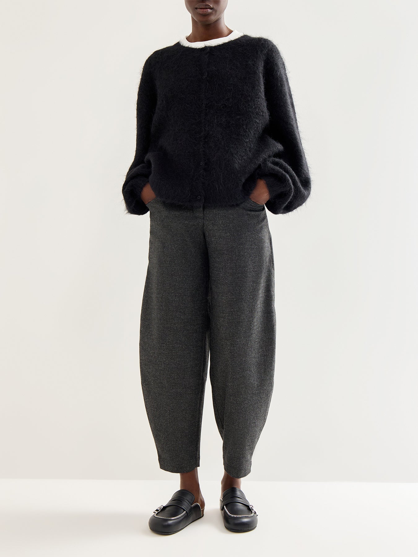 Hose 545 Cotton Trouser Grey