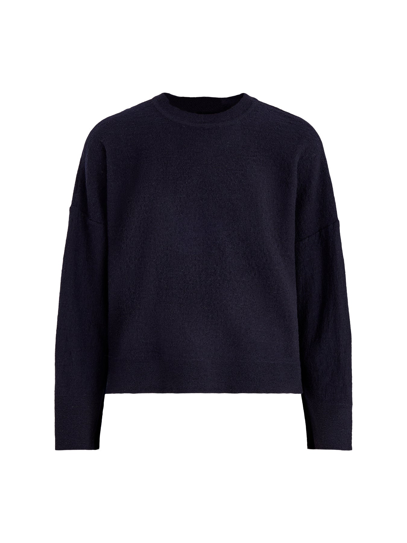 Pullover 537 Cotton Long Sleeves Navy