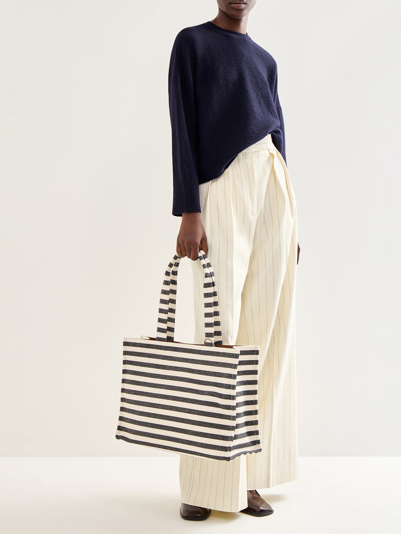 Pullover 537 Cotton Long Sleeves Navy