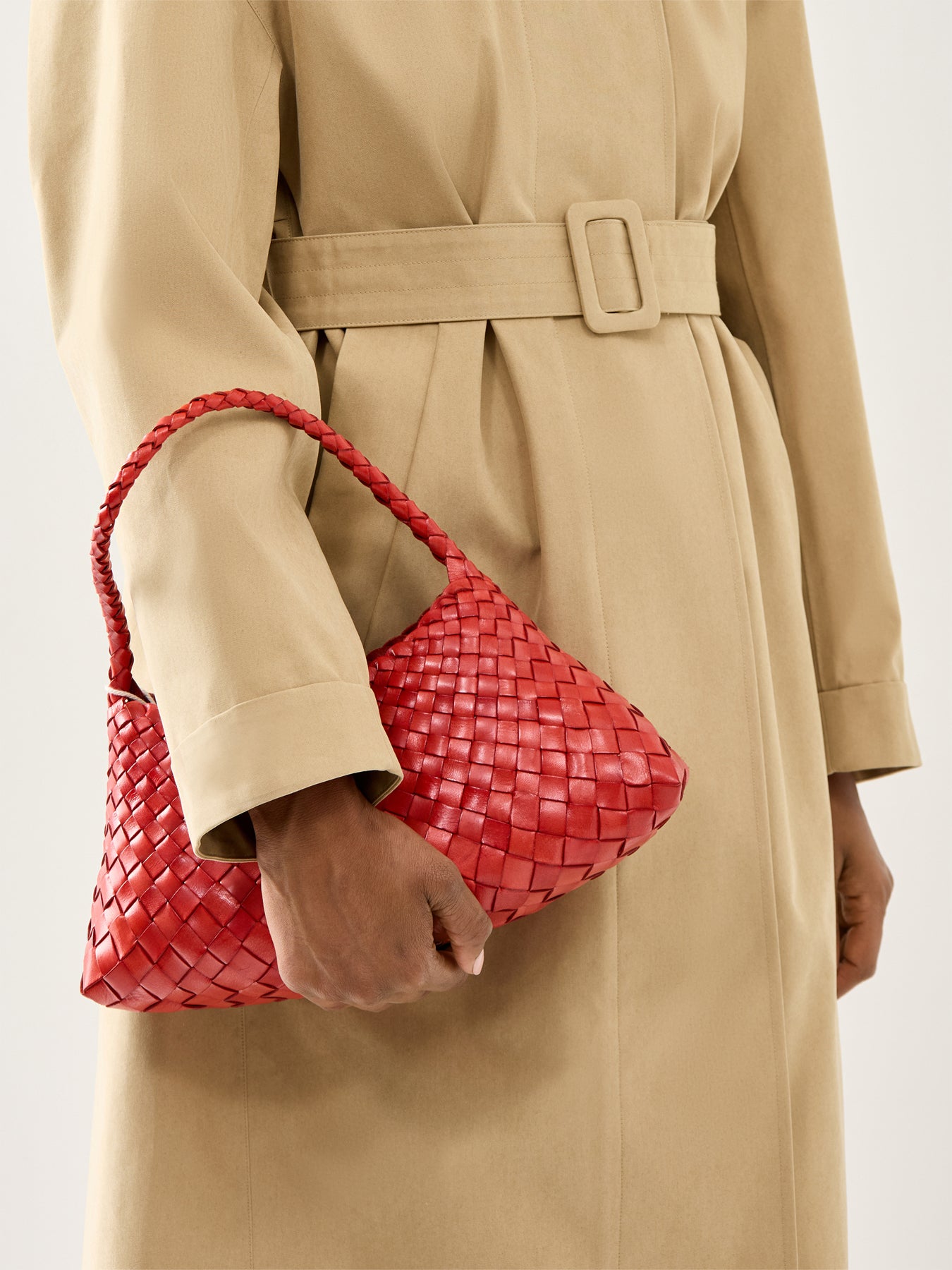 Rosanna Poppy Leather Red