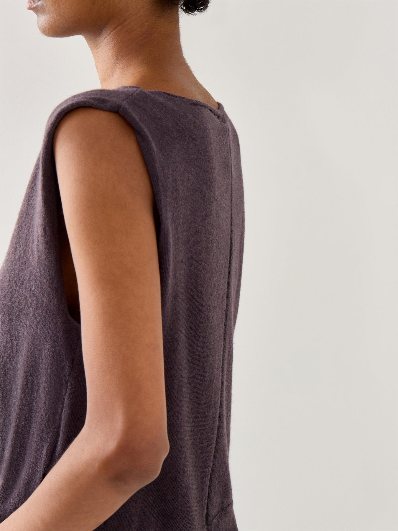 Pullunder 501 Sleeveless Brown