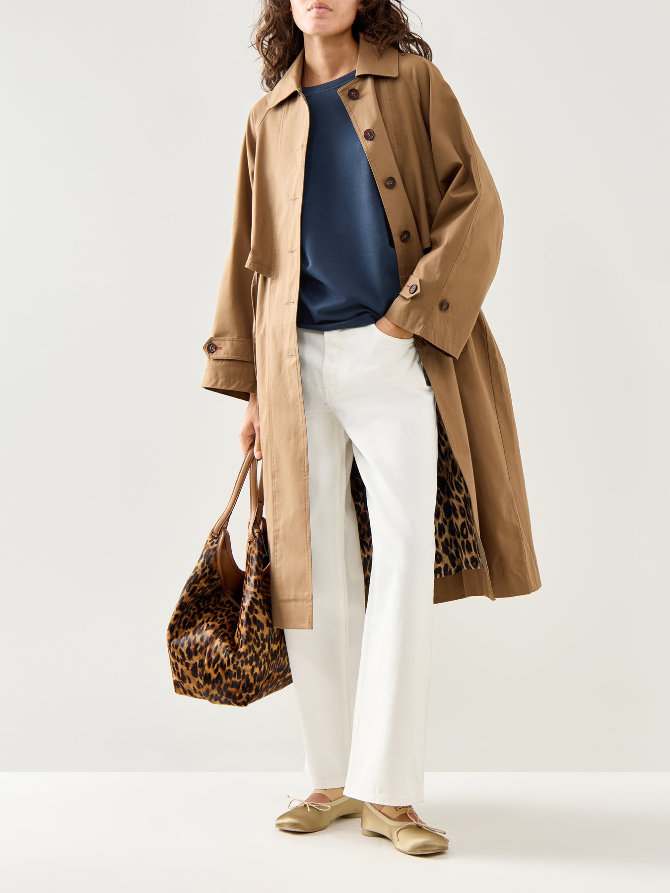 511 Long Sleeves Cotton Pullover Blue