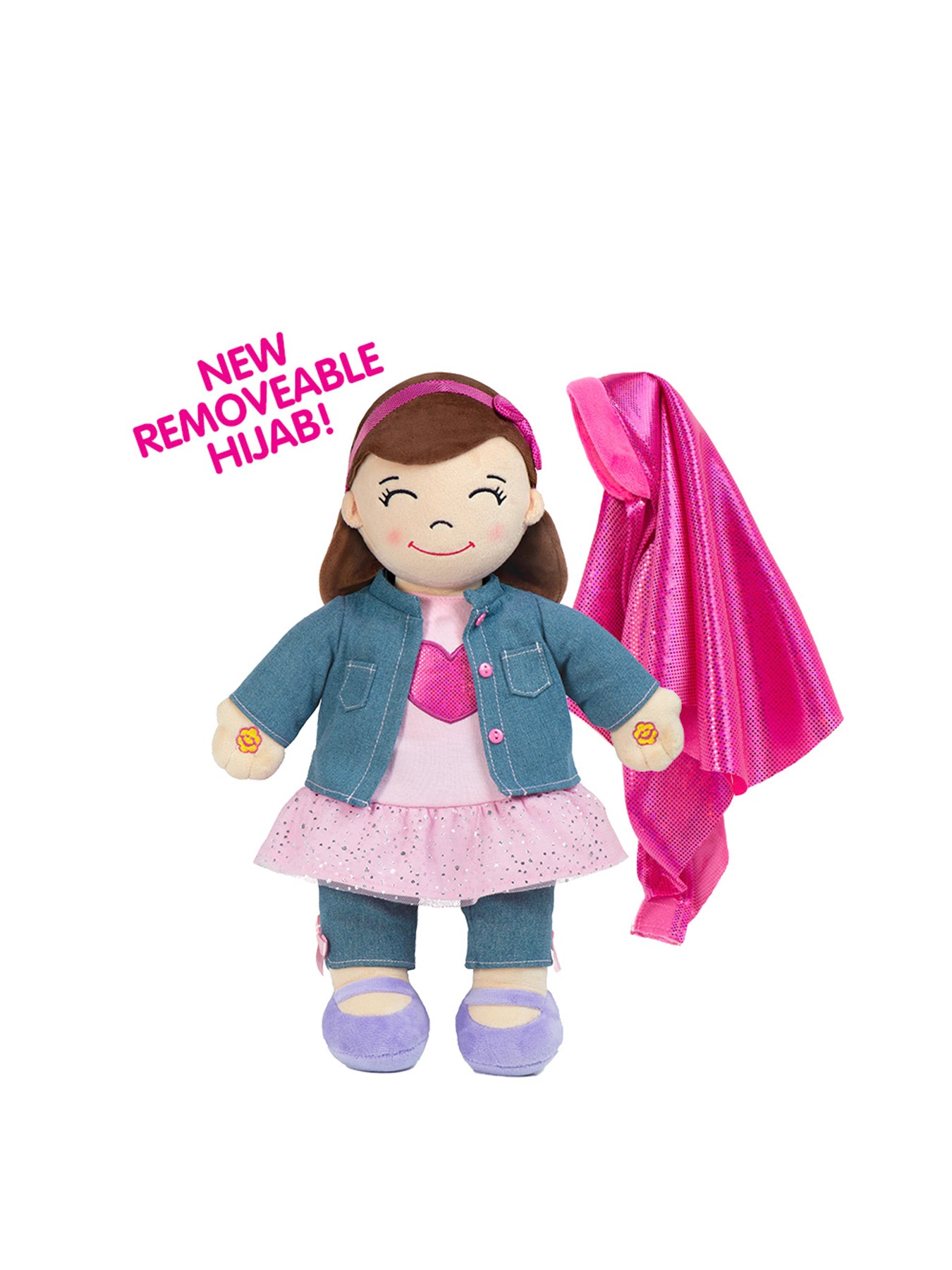 Talking Aamina Soft Toy with Dual Language