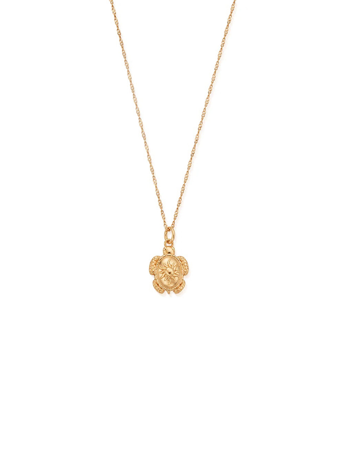 Sheltered Glow Necklace Gold