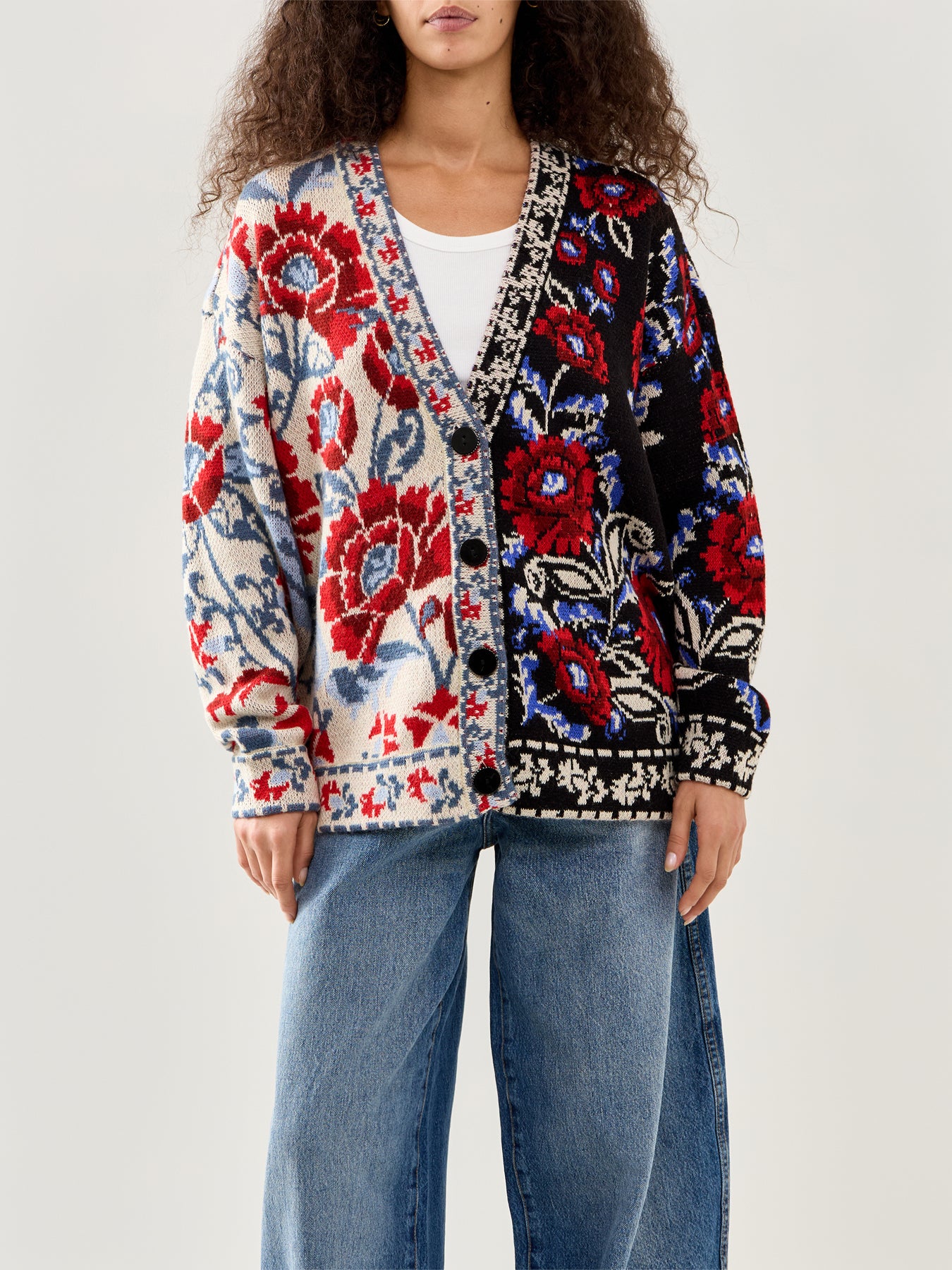 Valentina Knit Cardigan Black