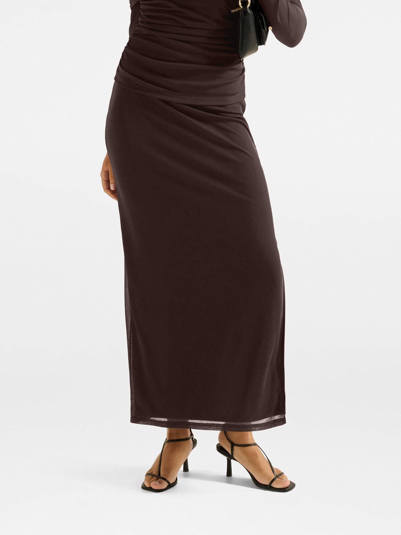 Mia Mesh Maxi Skirt