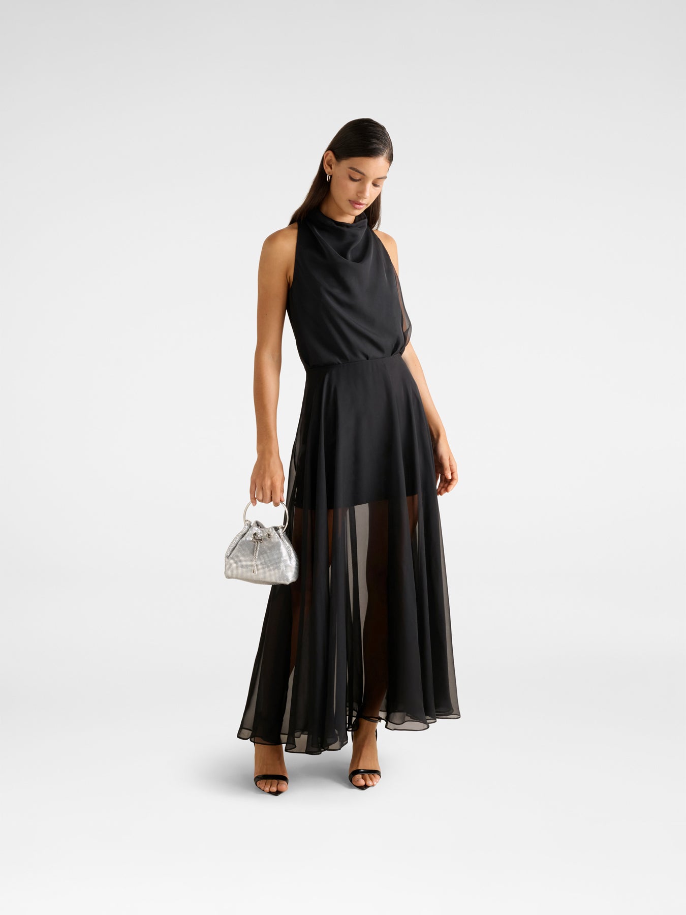 Lisette Sheer Maxi Skirt