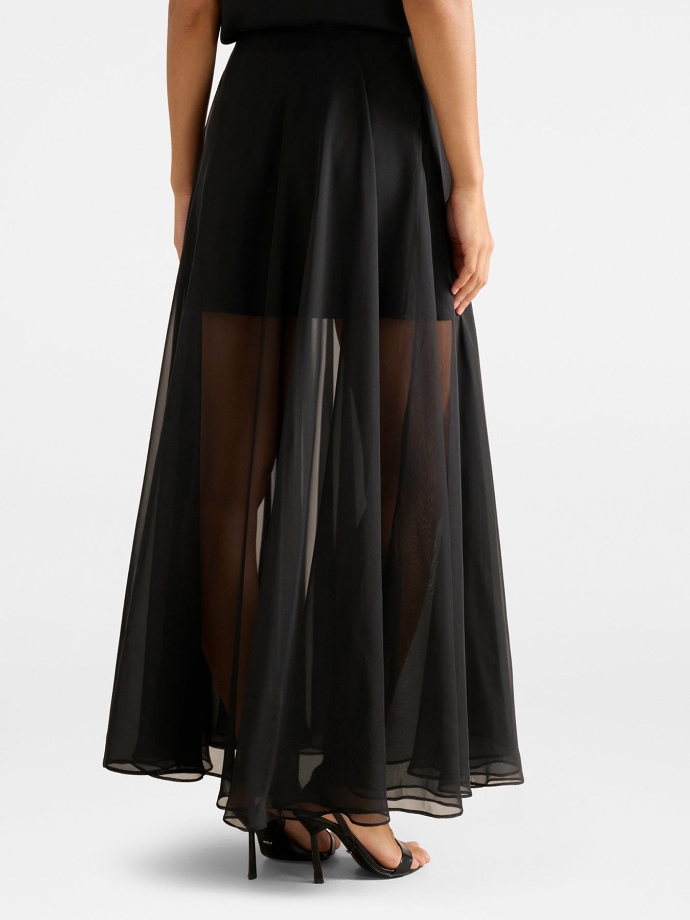 Lisette Sheer Maxi Skirt