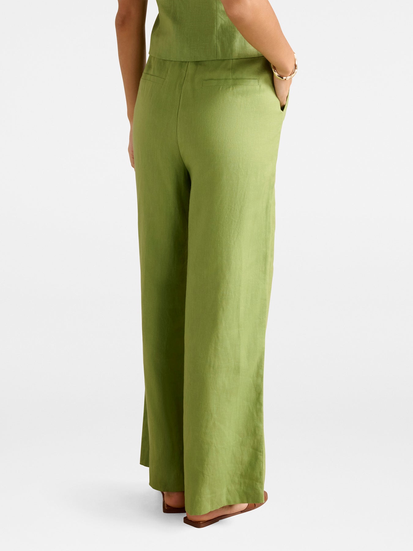 Posey Linen Wide Leg Pants