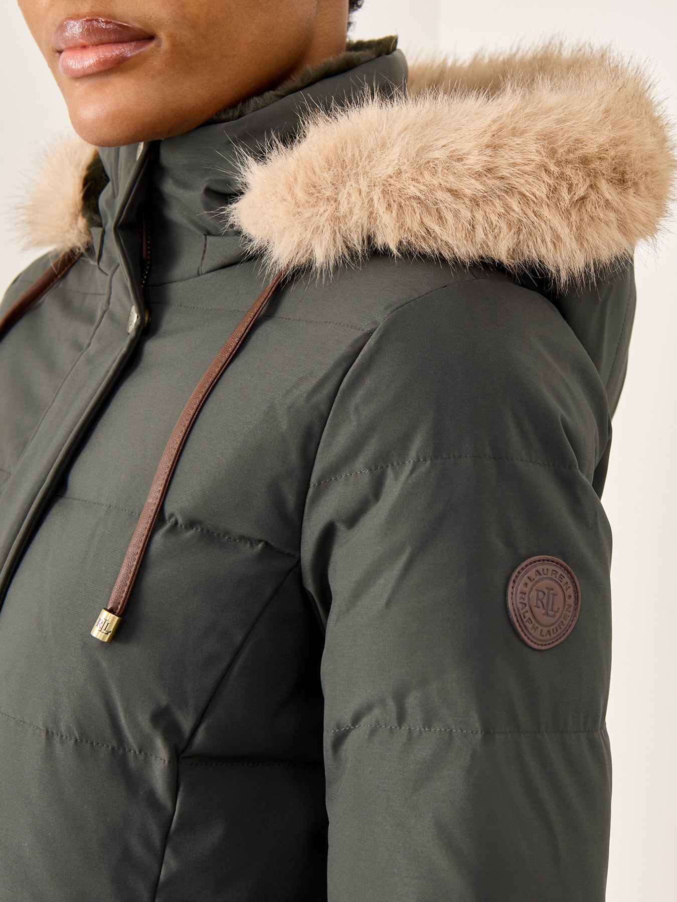 Insulated Hooded Coat Black