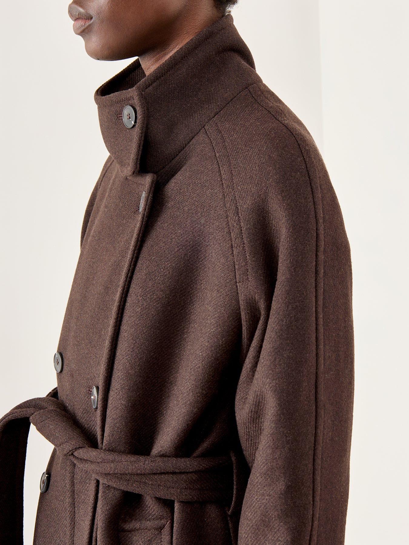 Madeline Manteco Coat Bordeaux