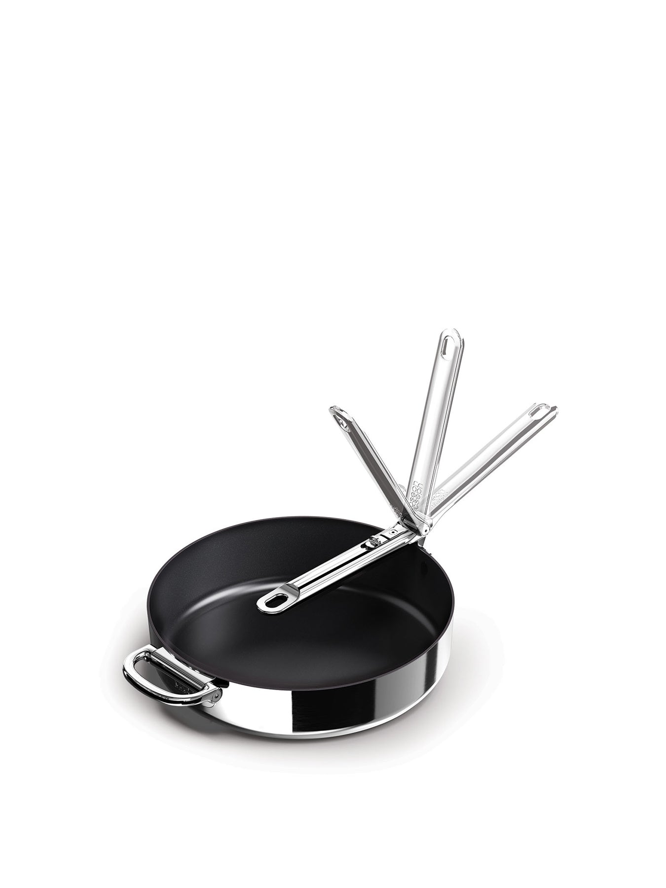 Space Steel Stainless Steel Coated Frying Pan 28cm