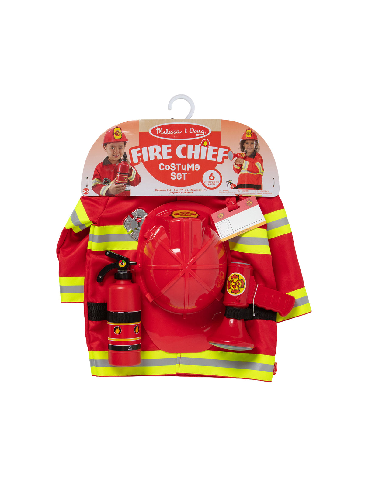 Firefighter Dress-Up Costume Set