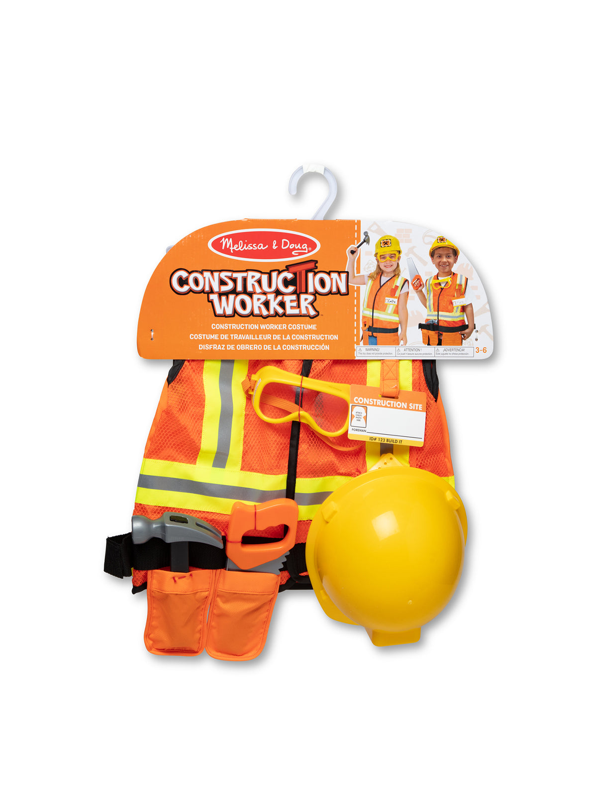 Construction Dress Up Costume Set