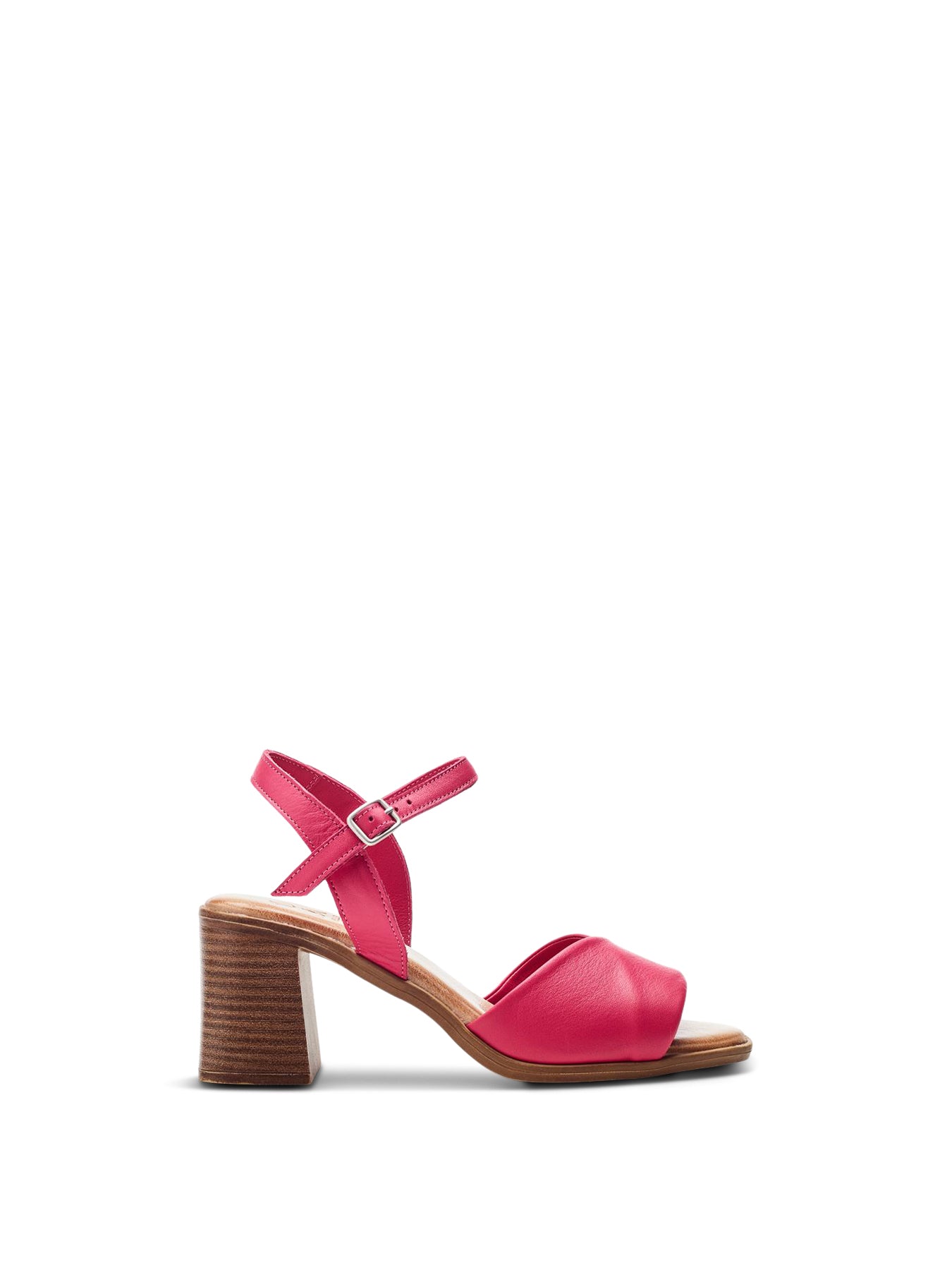 Pink Lanie Block Heel Sandals