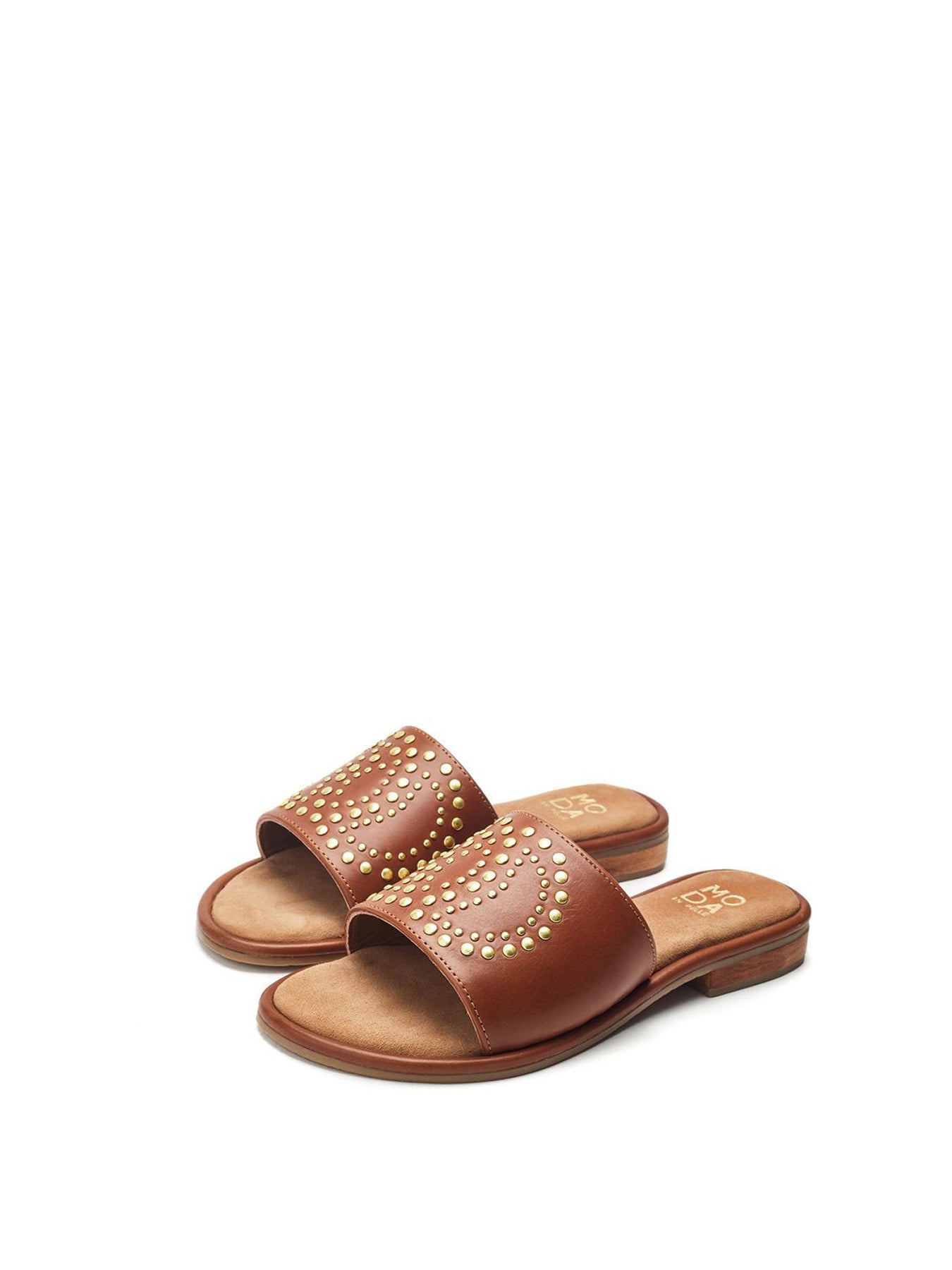 Ferula Leather Sandals Tan