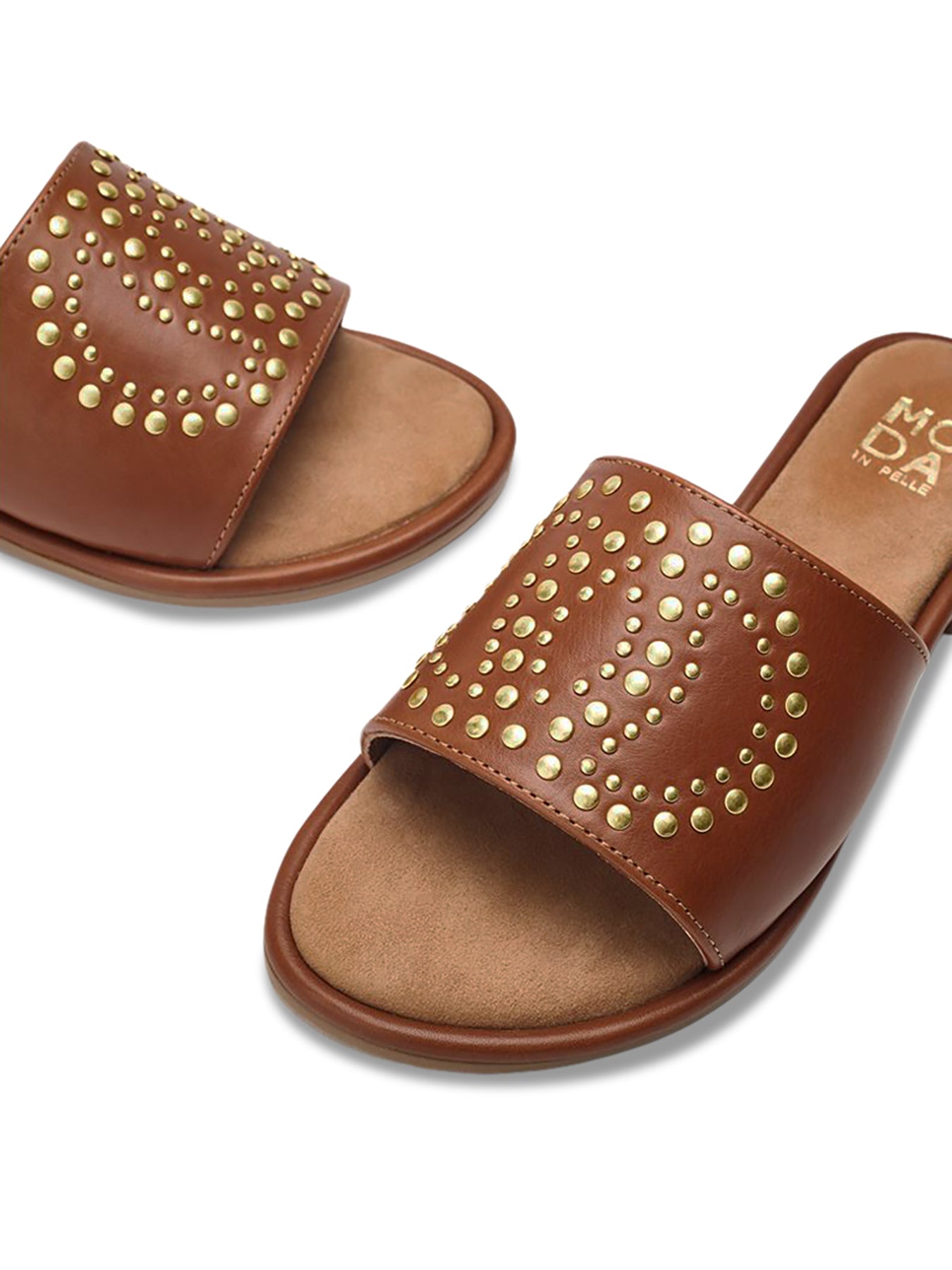 Ferula Leather Sandals Tan