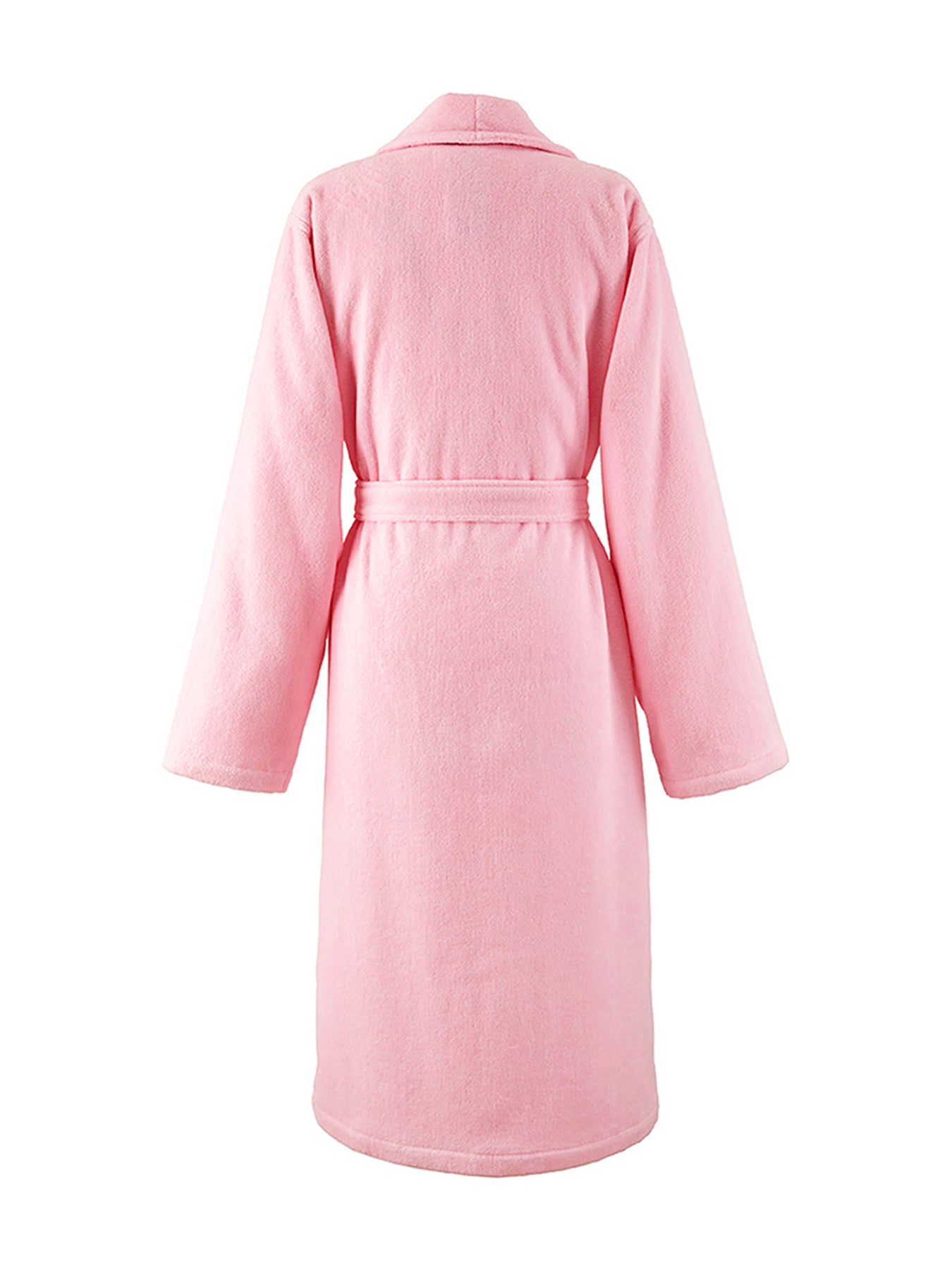 Denim Bear Bathrobe Pink