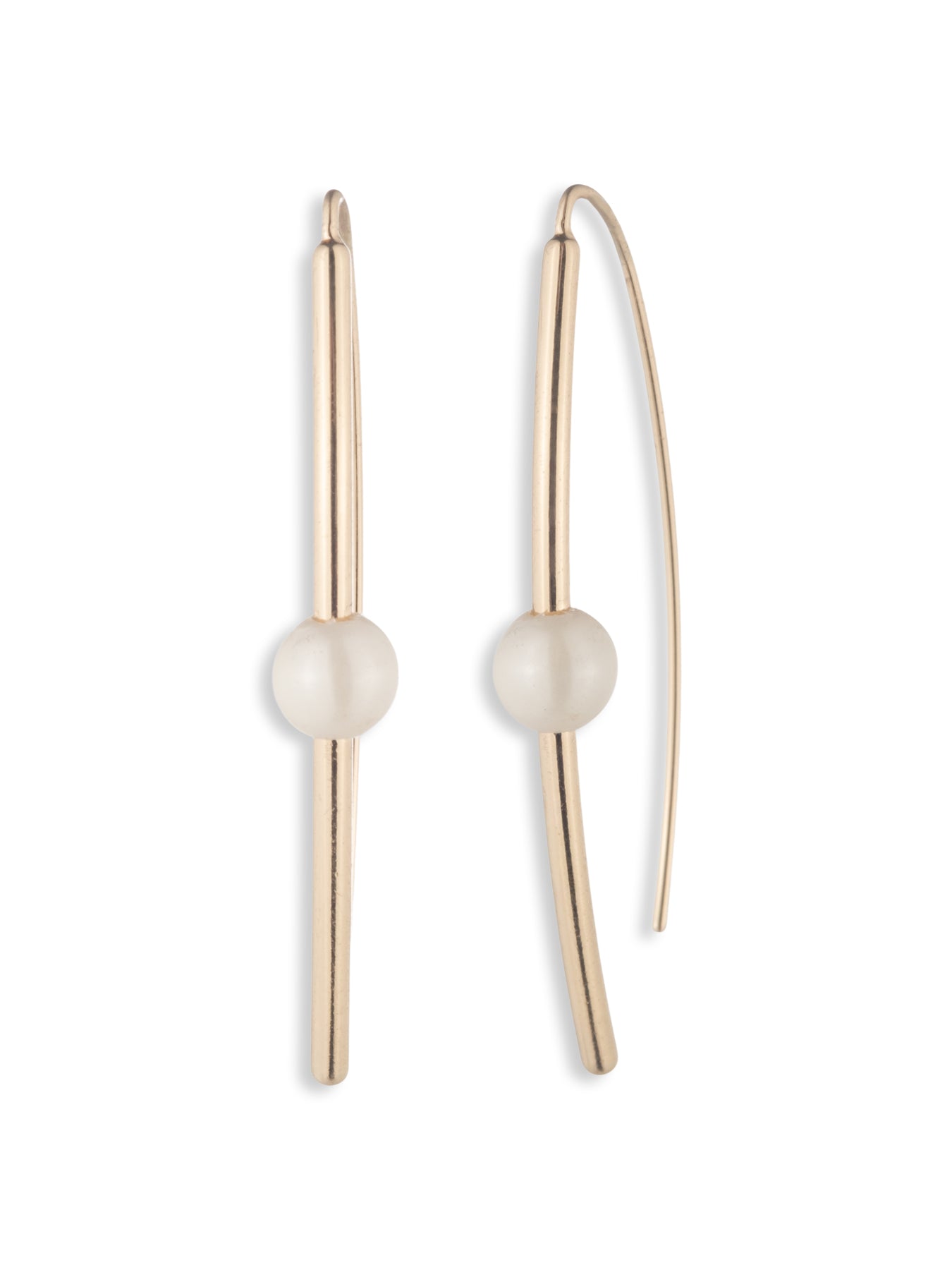 Pearl Threader Earrings
