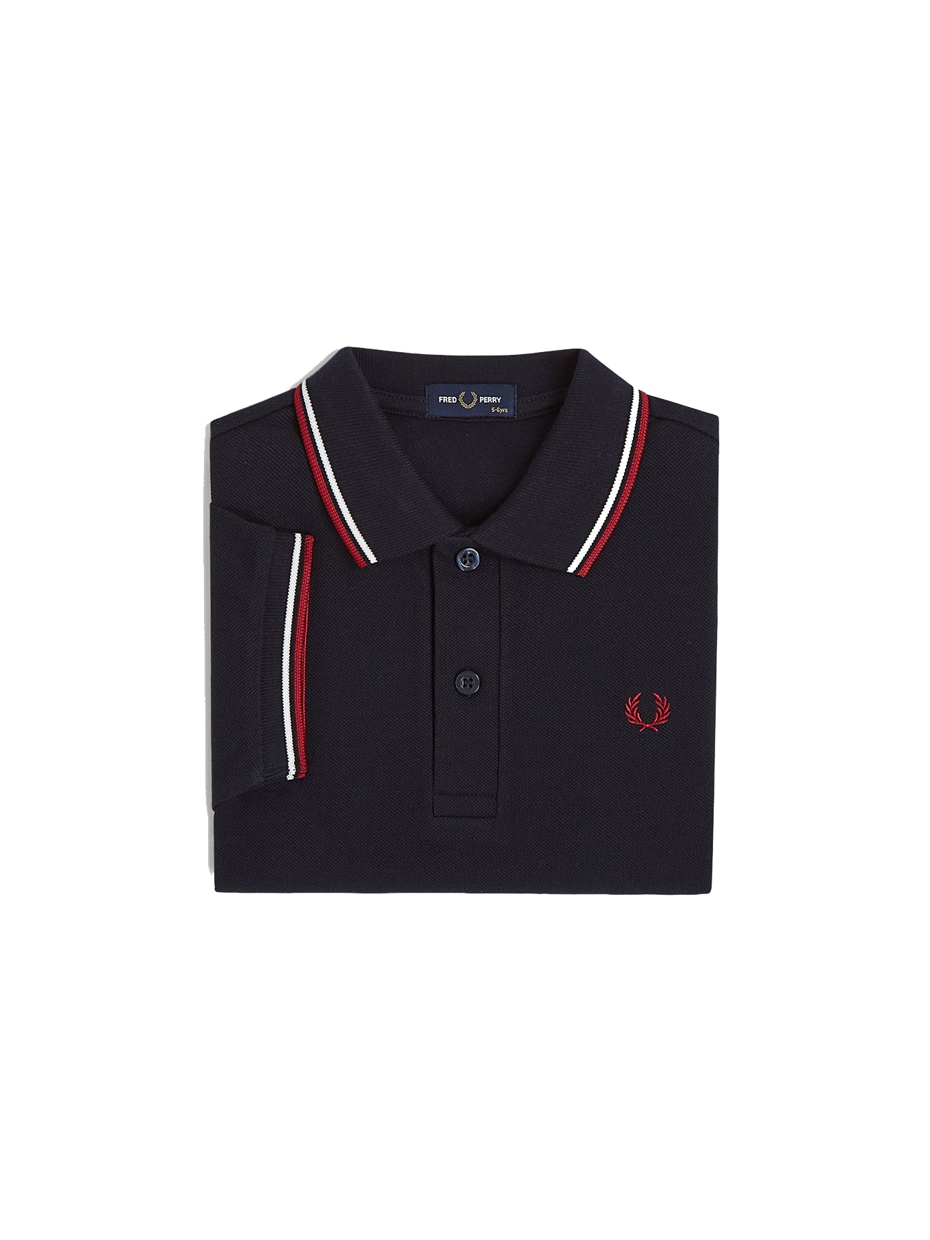 Twin Tipped Polo Shirt Black