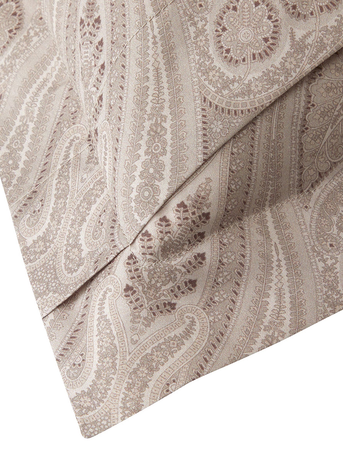 Beaumont Standard Oxford Pillowcase Stone