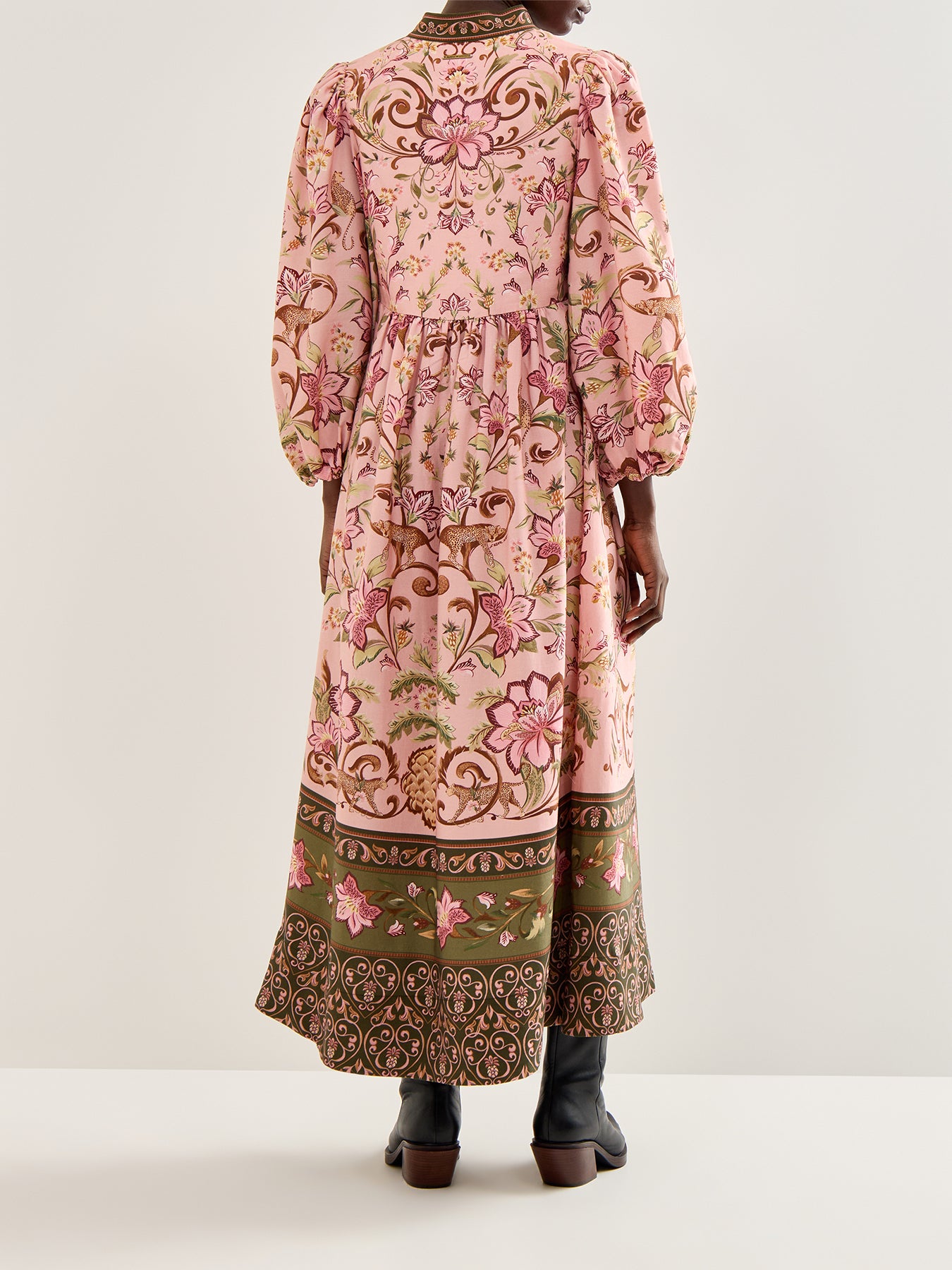 Alice Maxi Dress Tropical Print