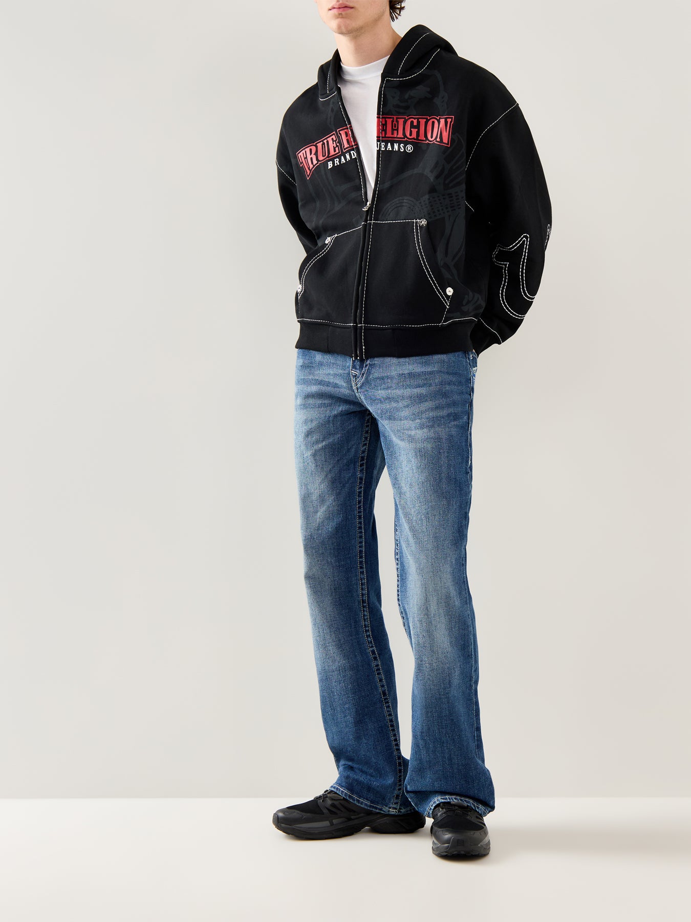 Billy No Flap Emroidered Bandana