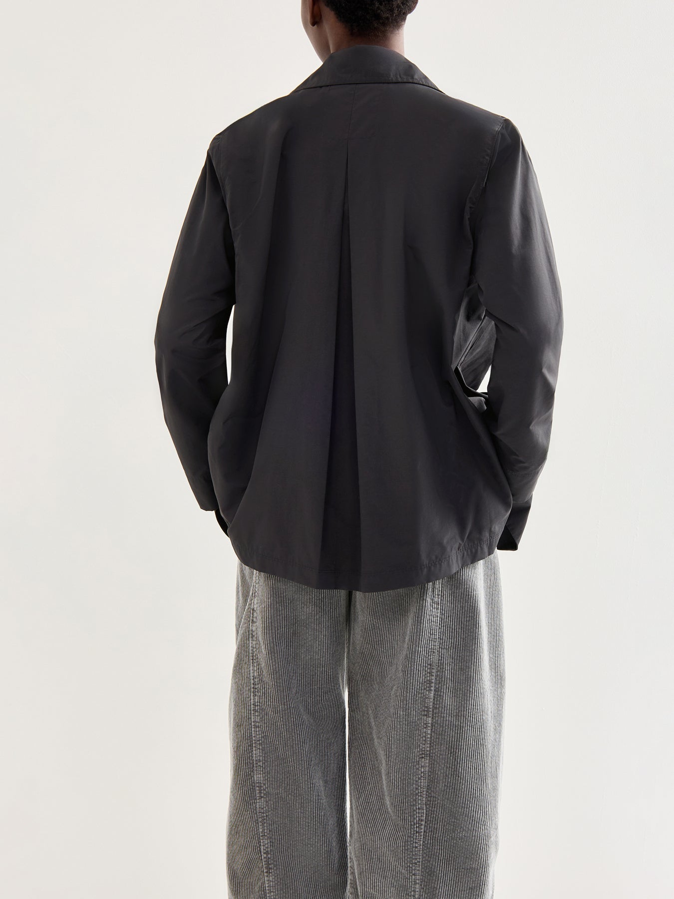 Short Trench Coat Black