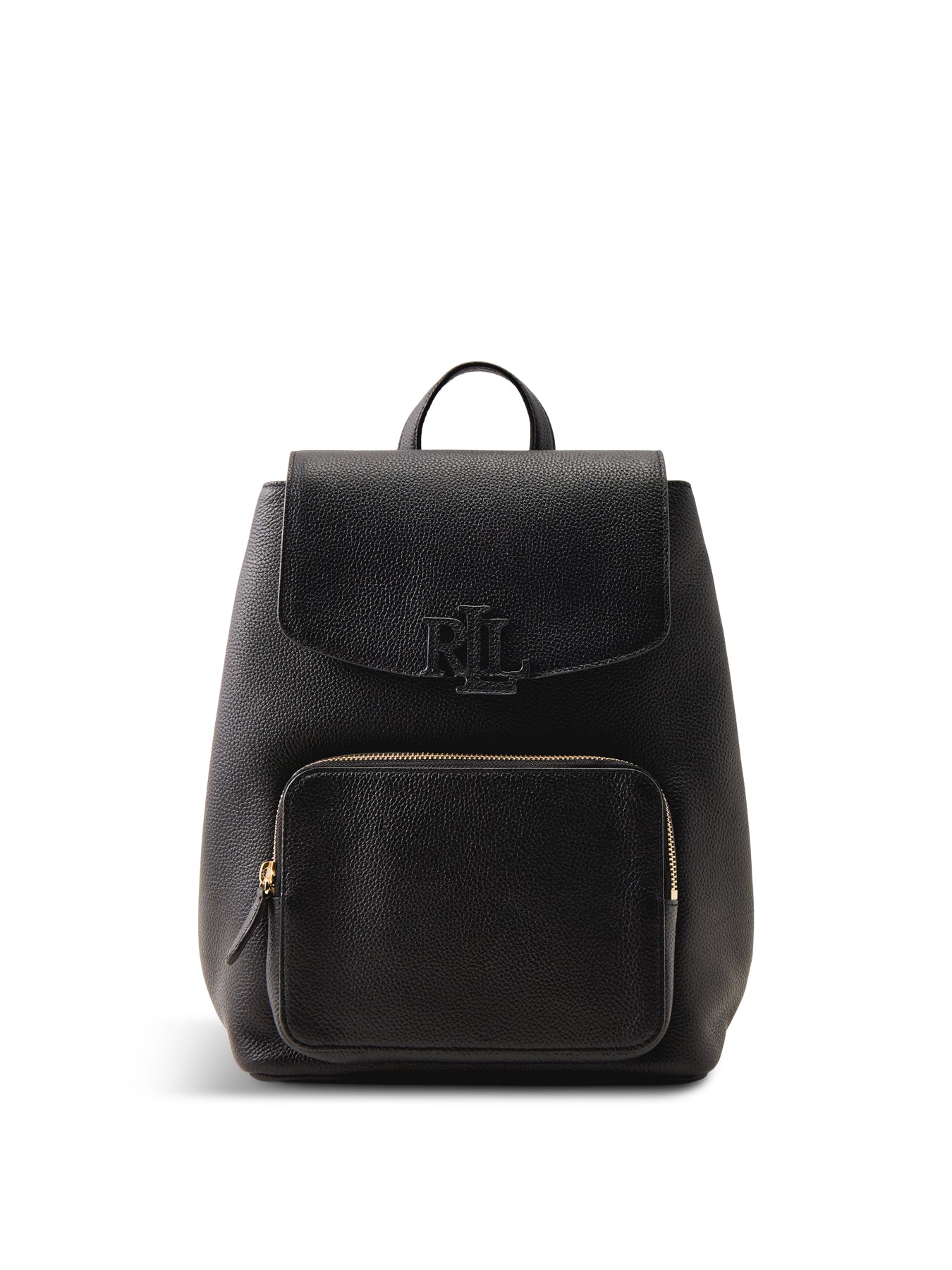 Cameryn Medium Leather Backpack Black