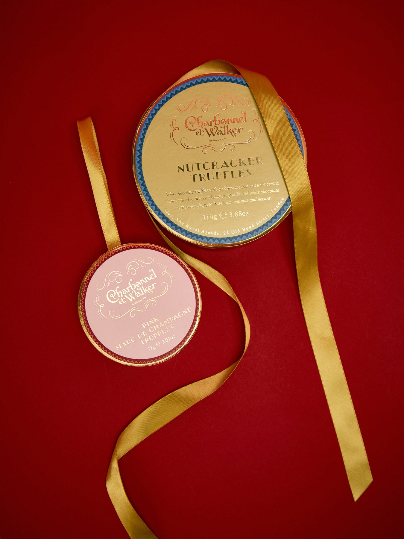 Charbonnel et Walker Pink Marc de Champagne Bauble