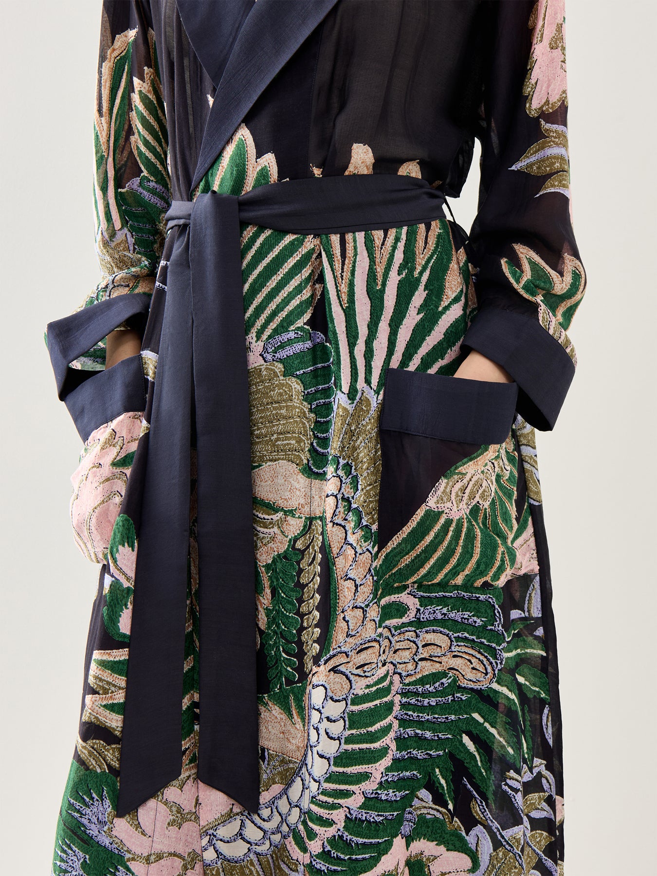 Crane Gown Emerald