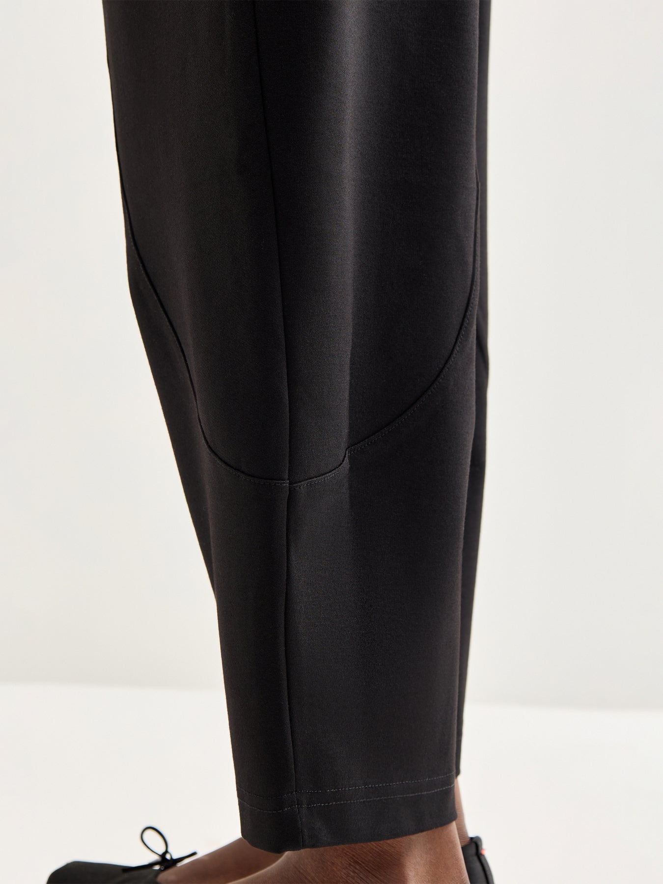 Ponte Bubble Trouser Black
