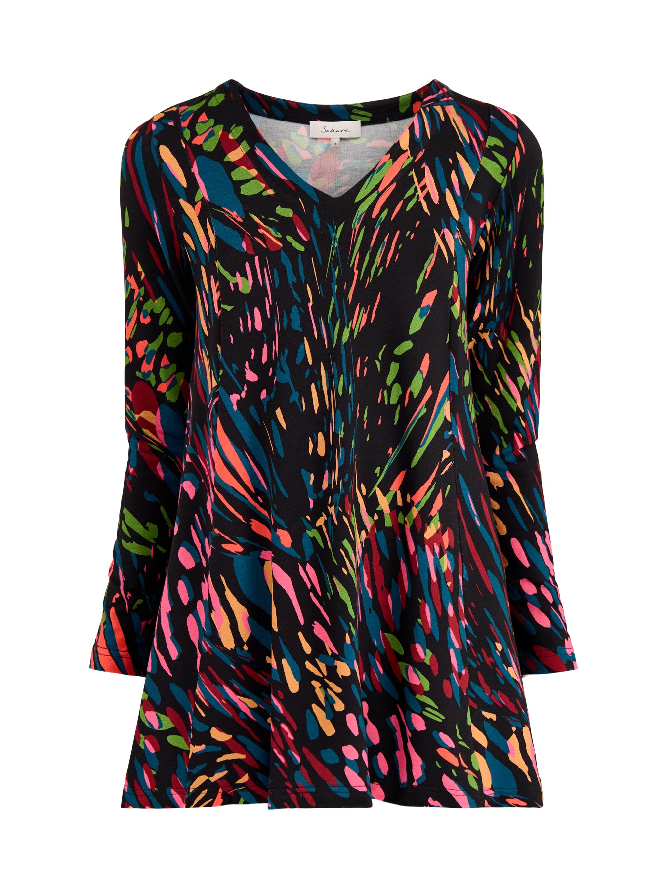 Bright Scattered Wings Top Multi