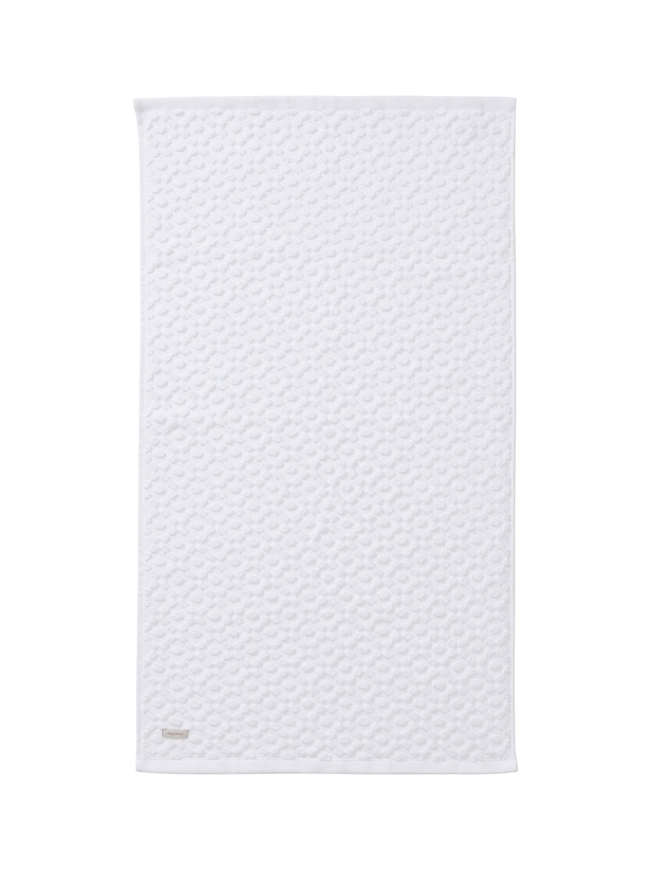 White Fae Sculpted Bath Sheet