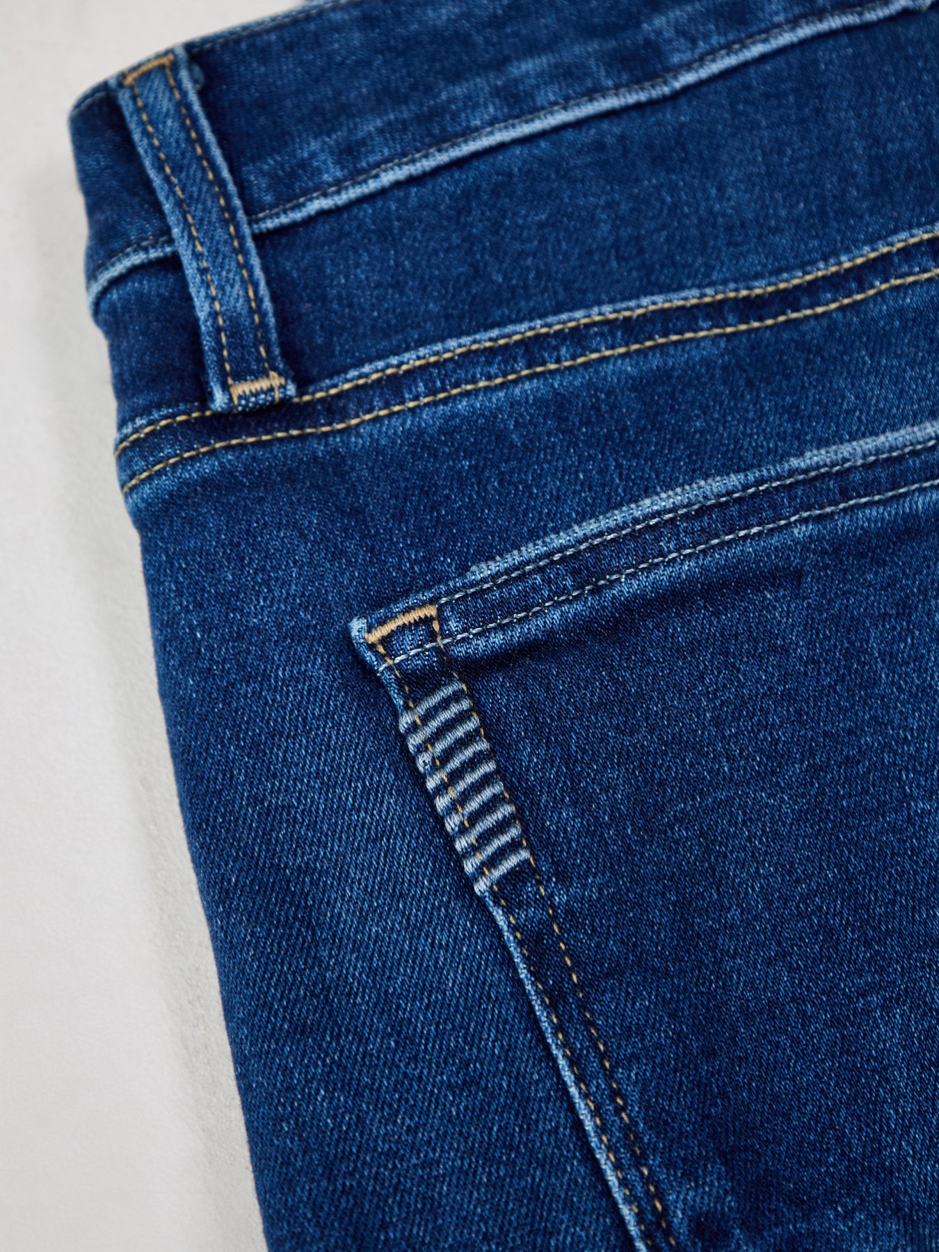 Mason Straight Ankle Jeans Blue