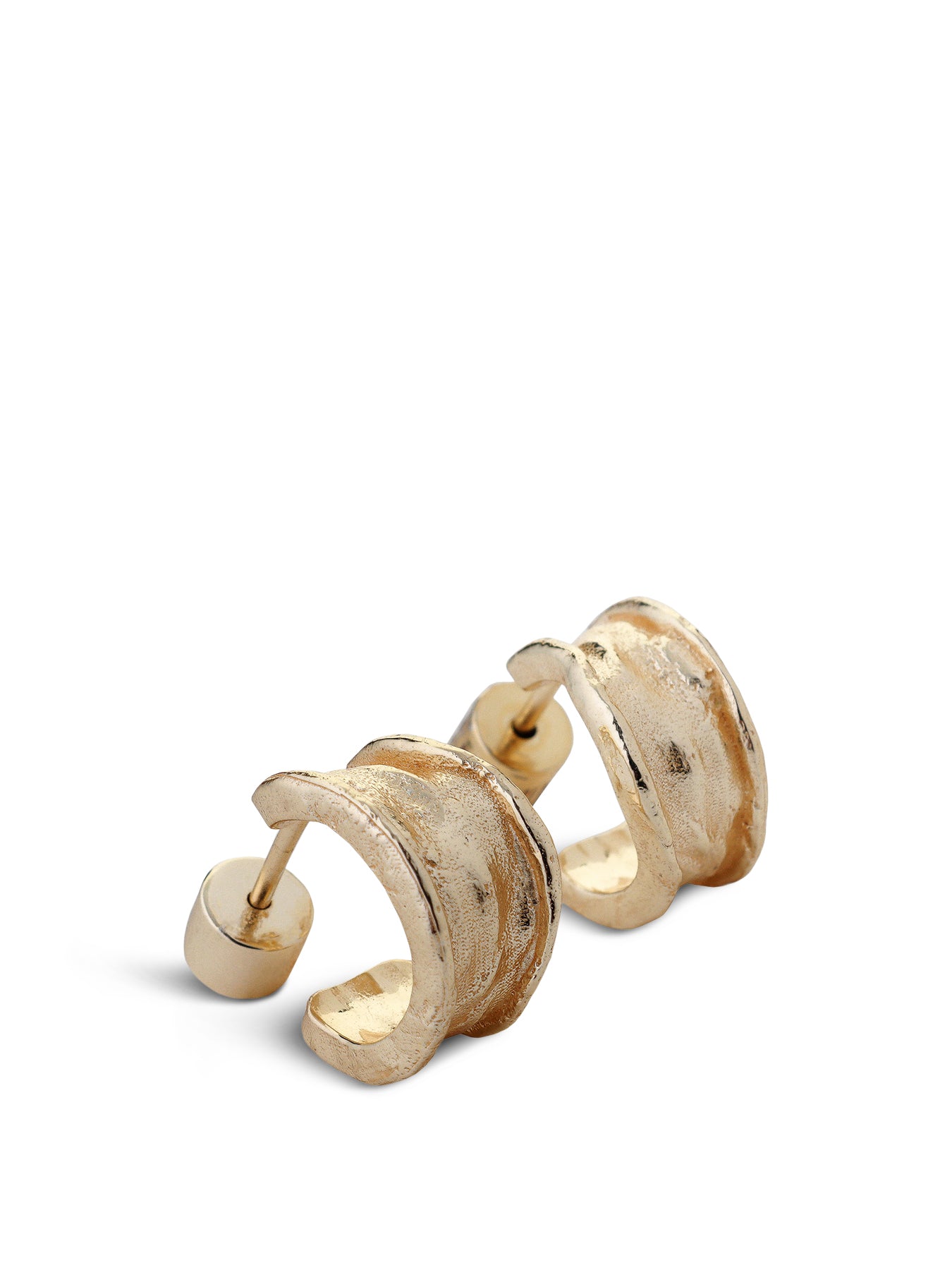 Driftline Earrings Gold