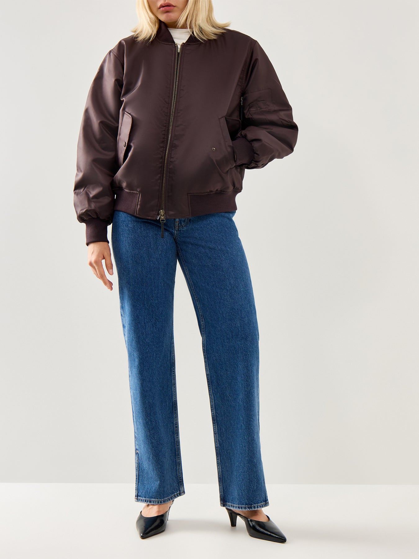 Leon Bomber Deep Brown