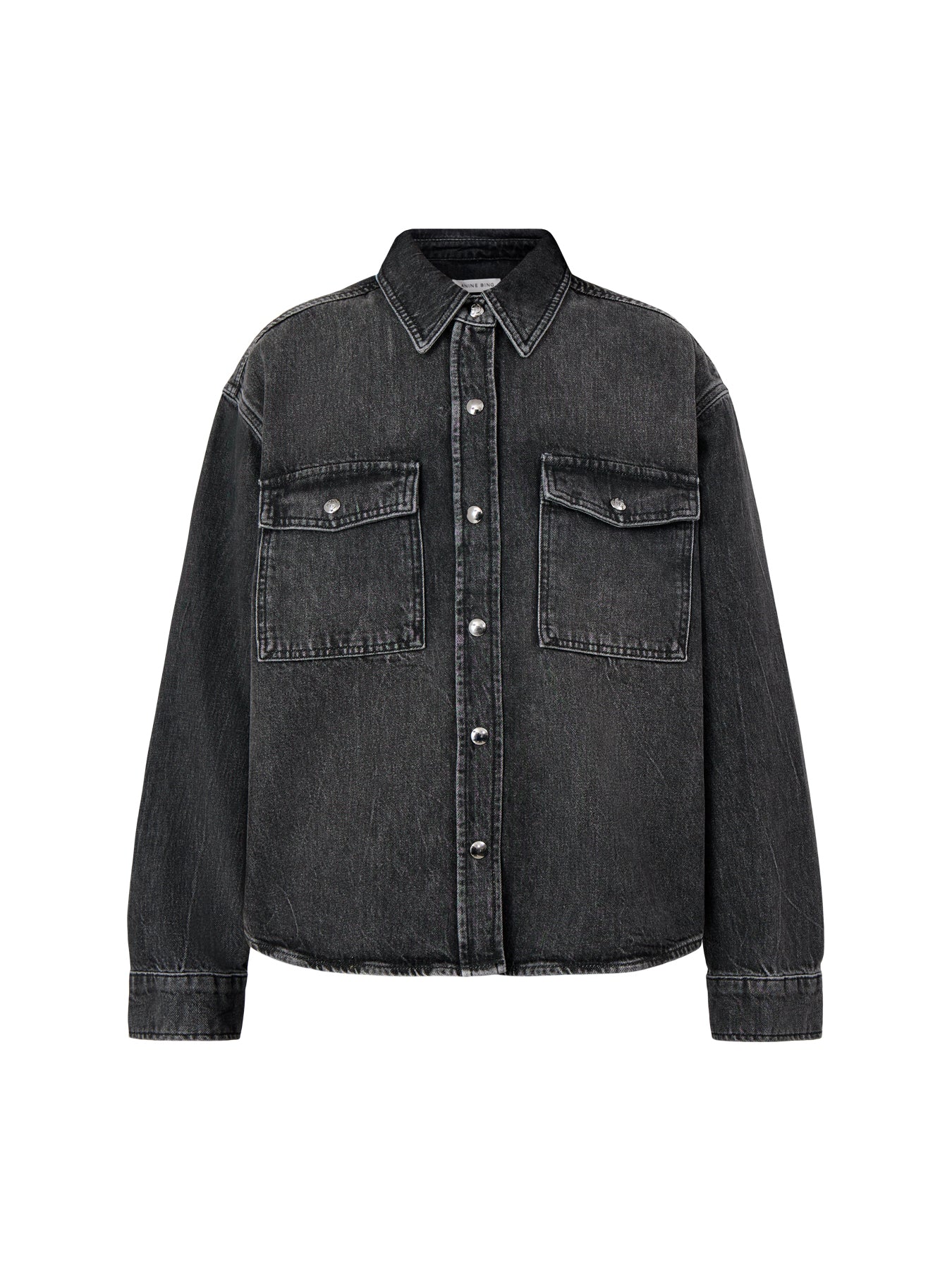 Paxton Shirt Washed Black