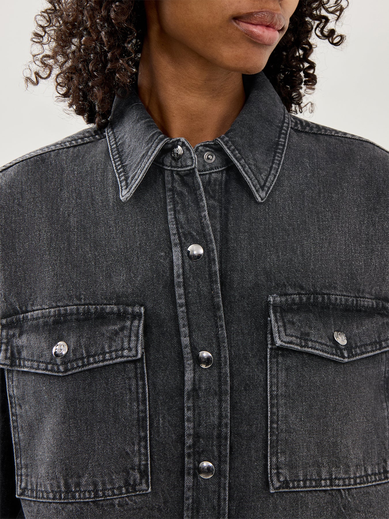 Paxton Shirt Washed Black