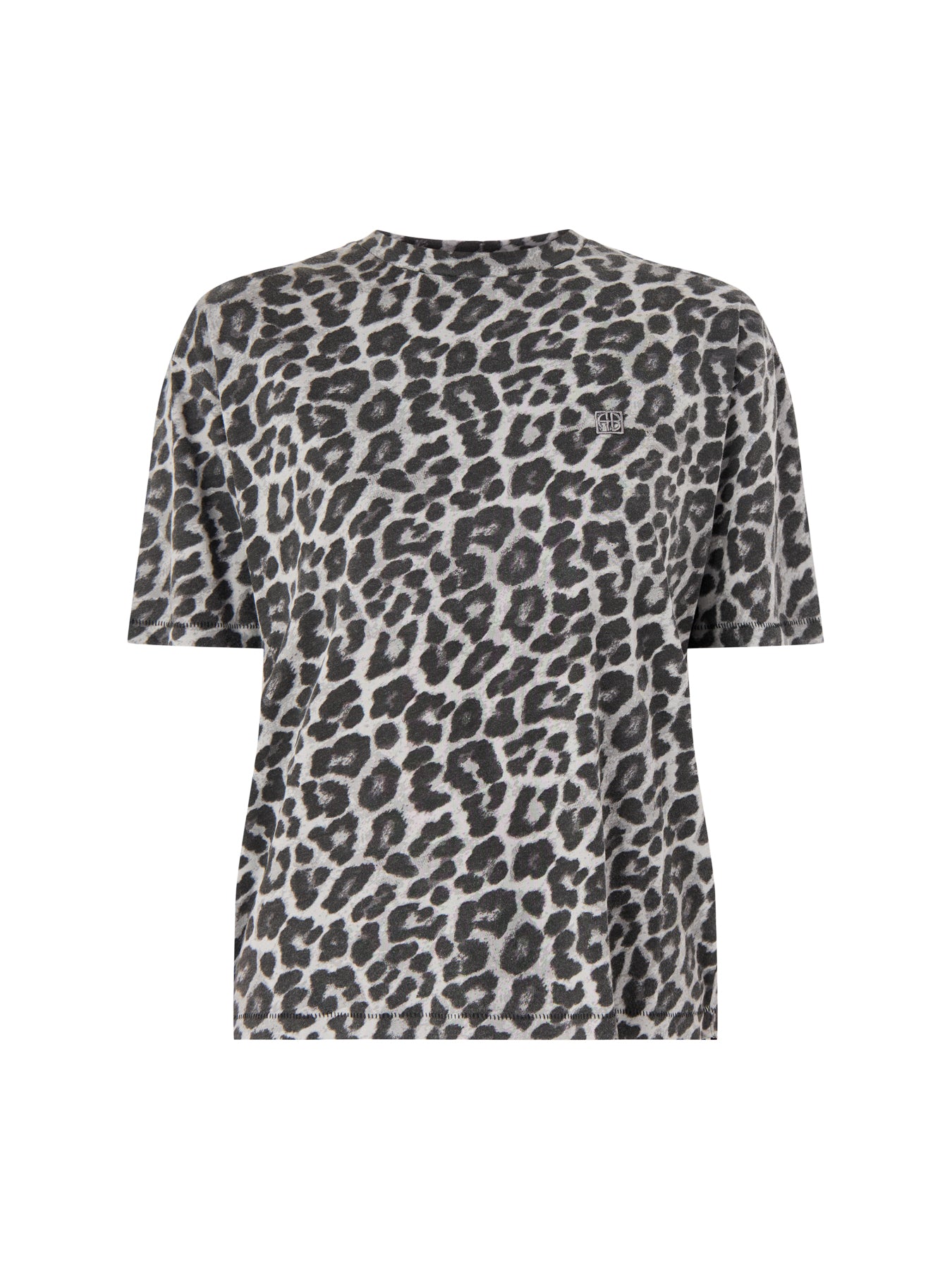 Cohen Tee Grey Leopard