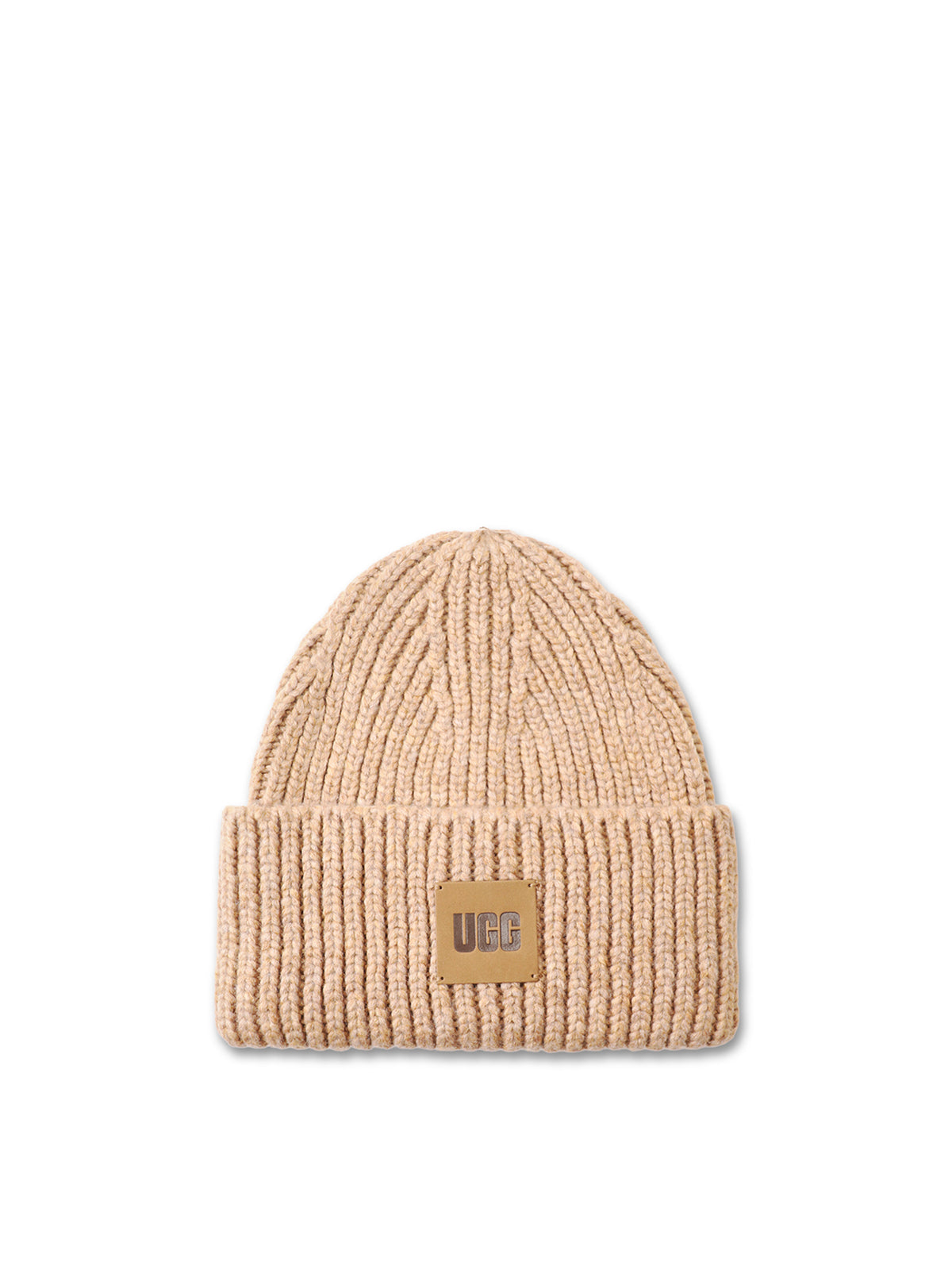 Chunky Rib Knitted Beanie