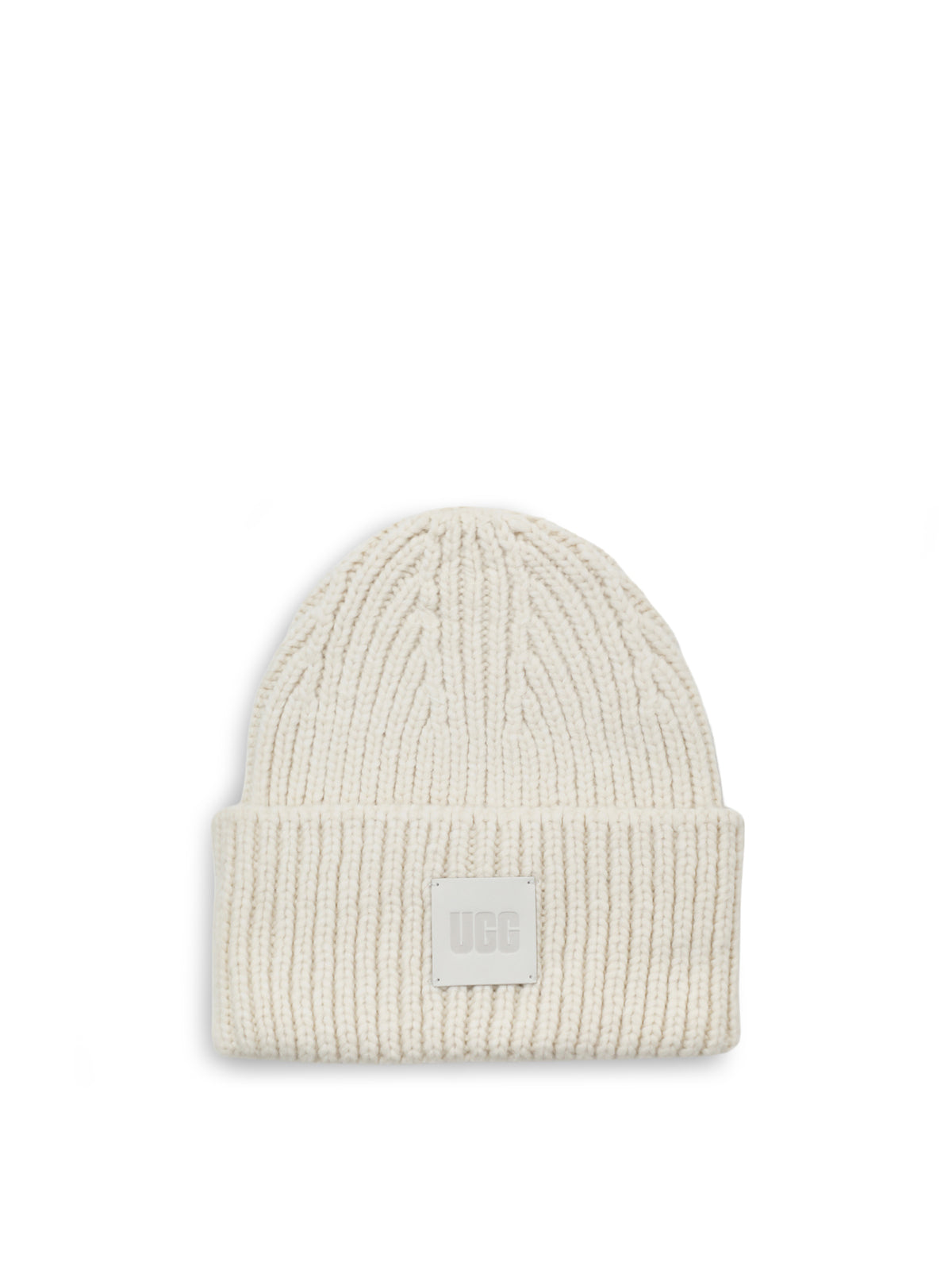 Chunky Rib Beanie – Cream