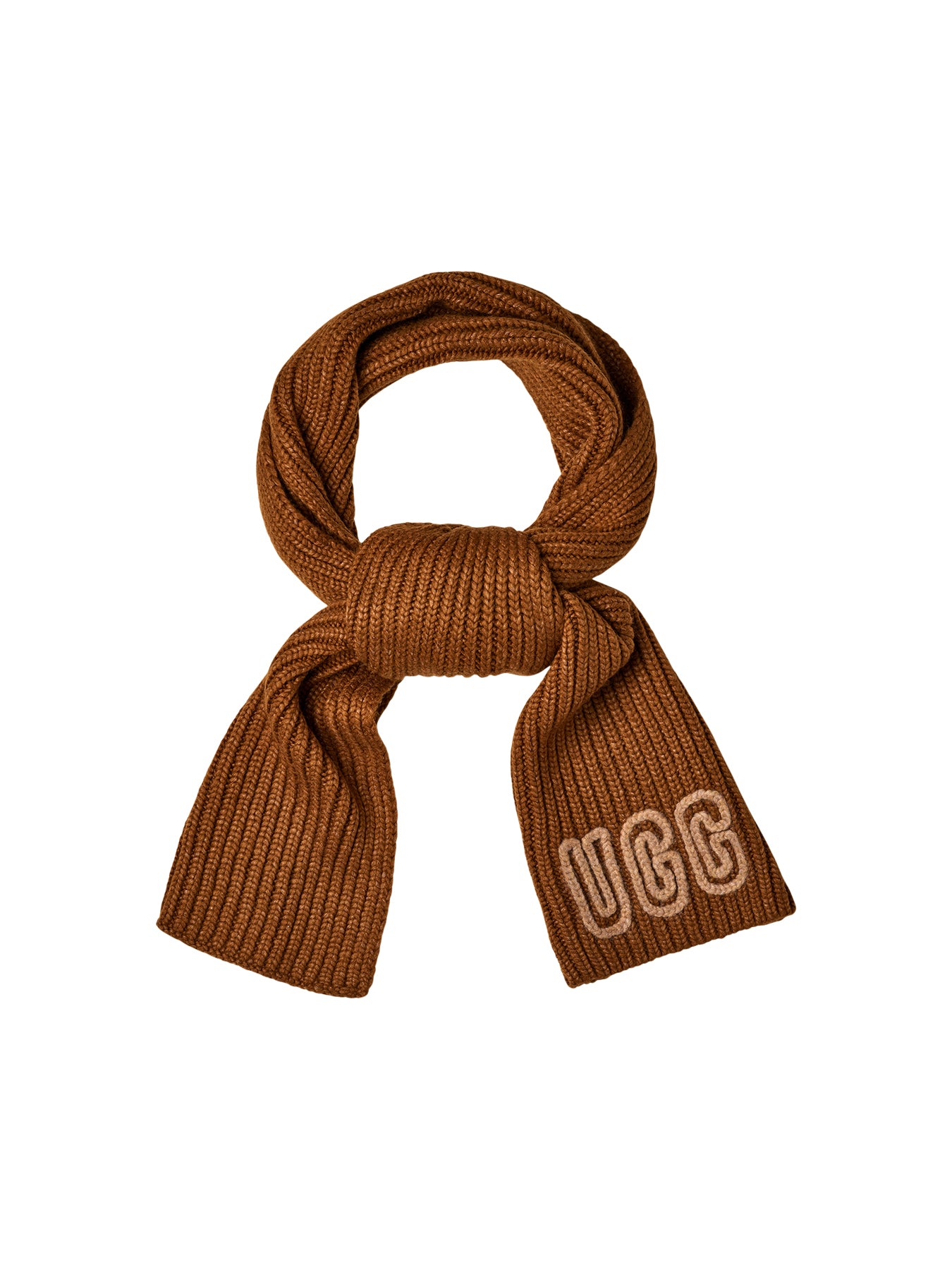 Chunky Crafted Rib Scarf Deco
