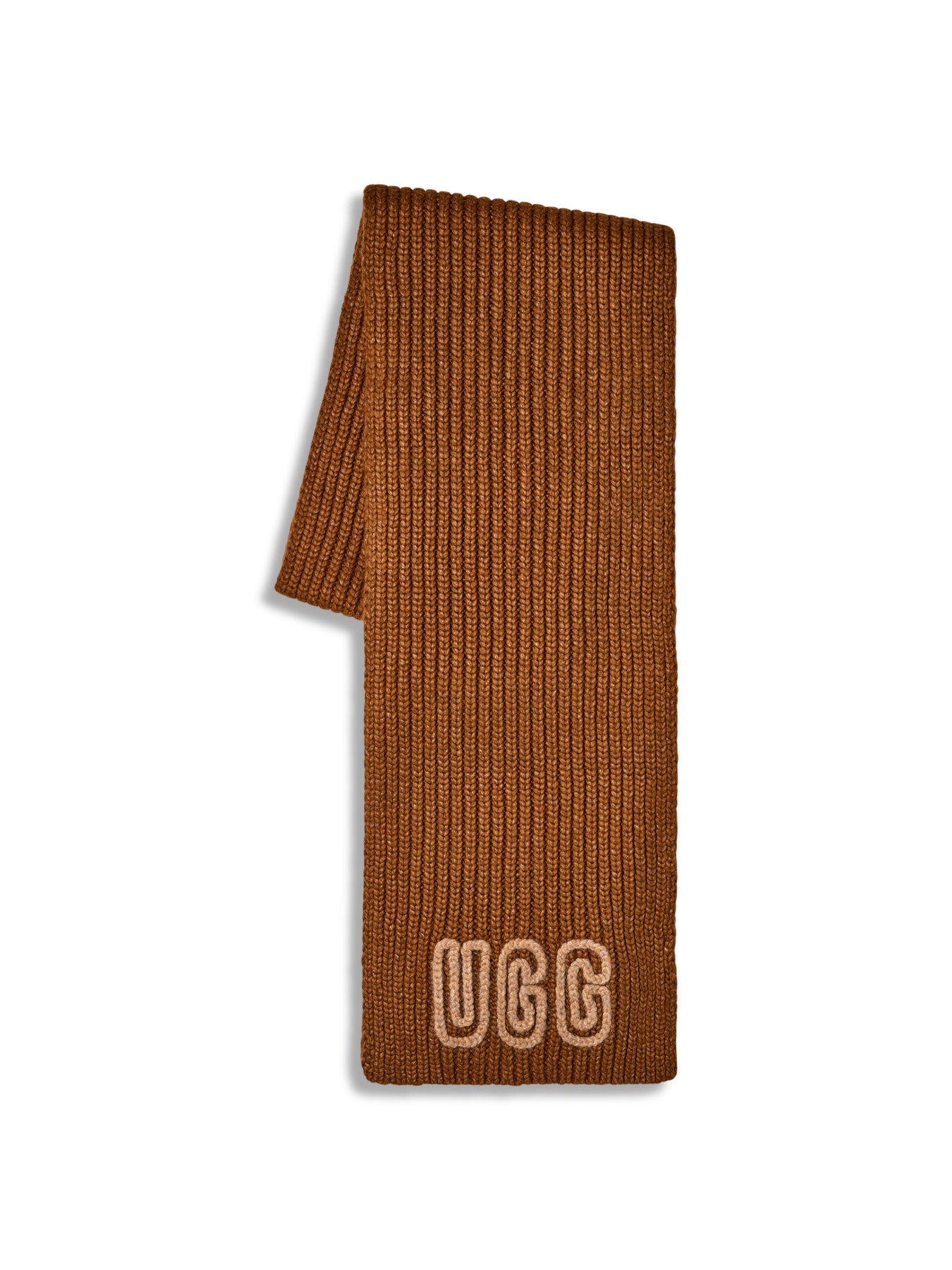 Chunky Crafted Rib Scarf Deco