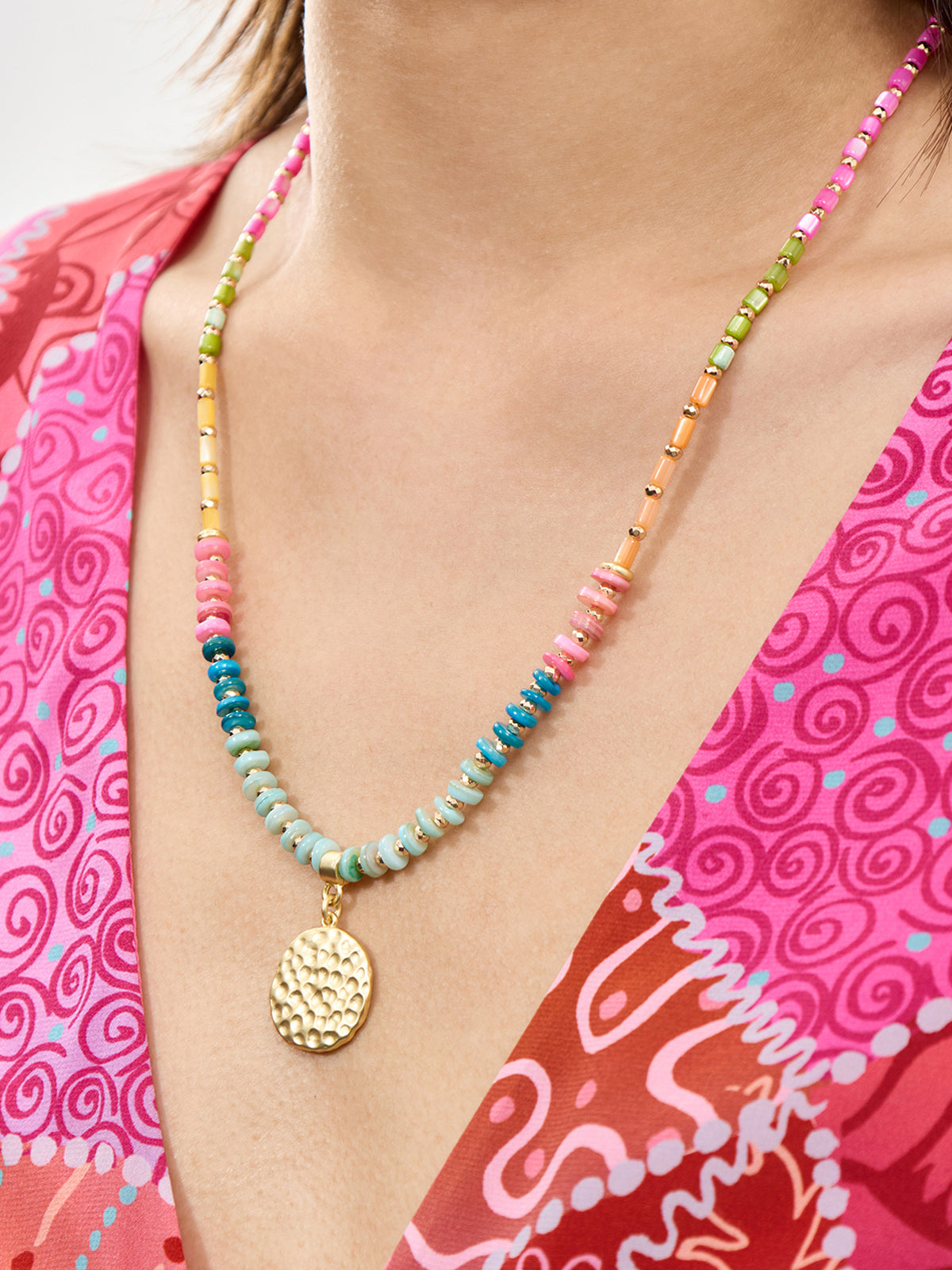 Yucca Disc Necklace