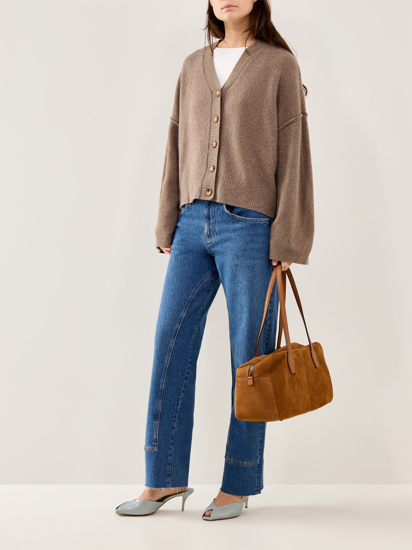 Cool Of The Night Cardigan Mocha
